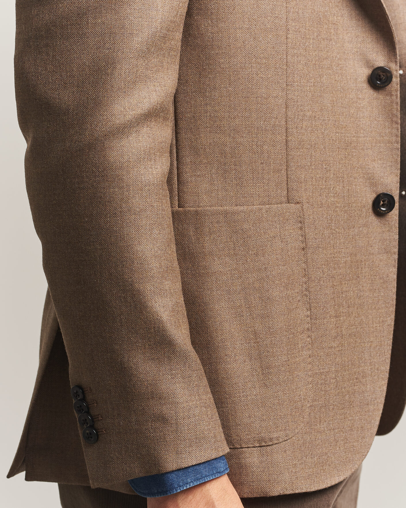 Homme | Blazers | Boglioli | K Jacket Wool Hopsack Blazer Beige