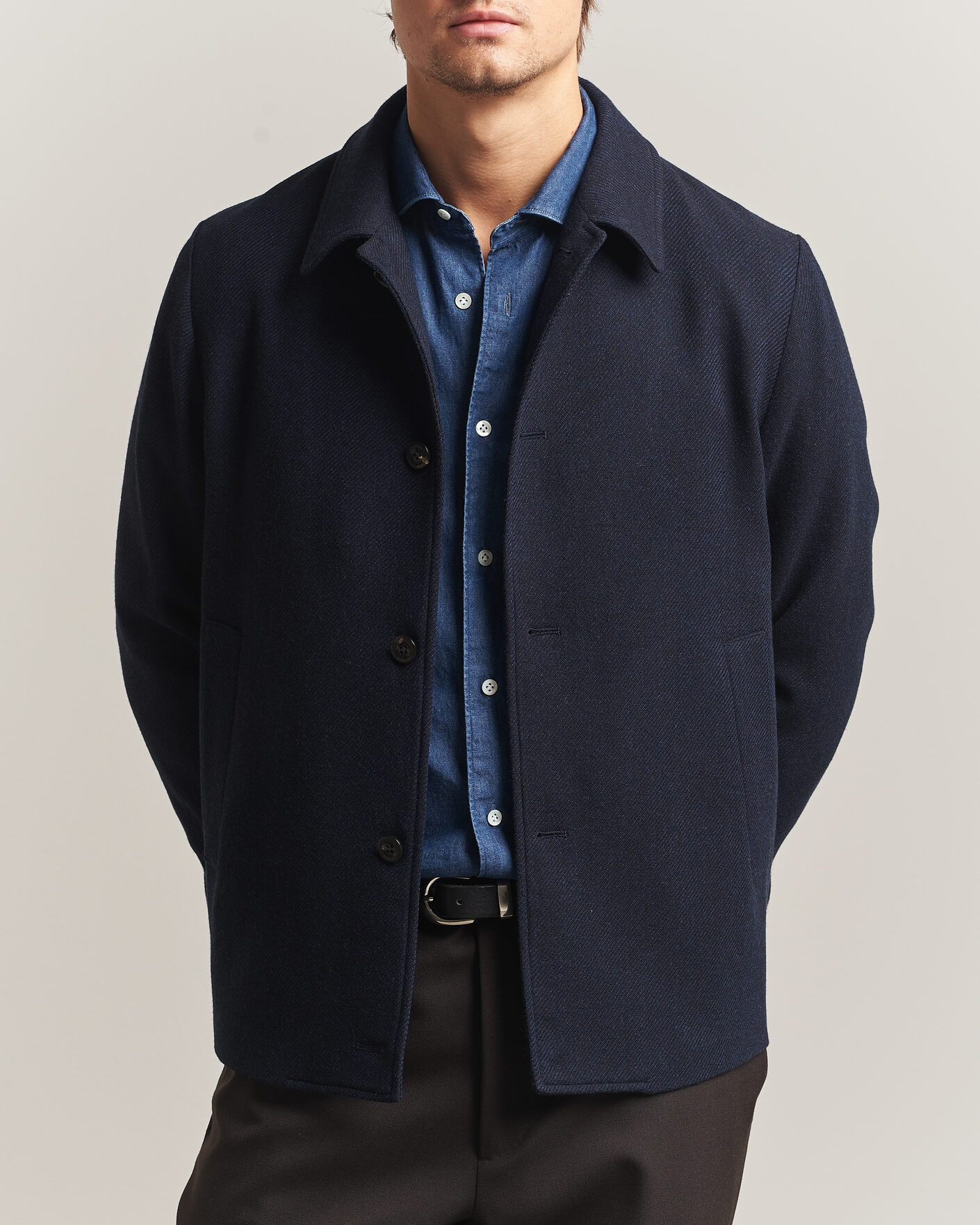 Homme | Manteaux Et Vestes | Boglioli | Wool/Cashmere Solferino Jacket Navy