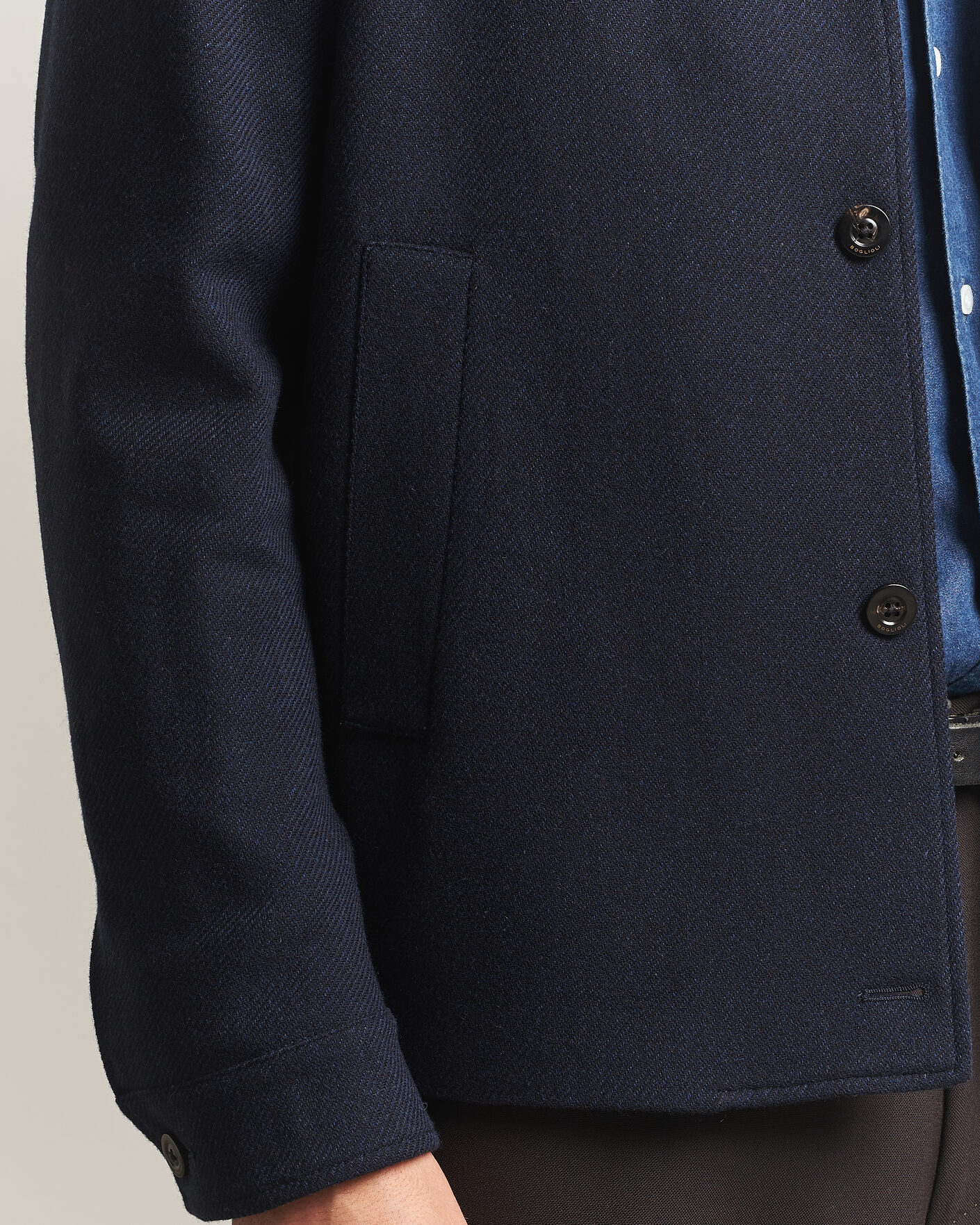 Homme | Manteaux Et Vestes | Boglioli | Wool/Cashmere Solferino Jacket Navy