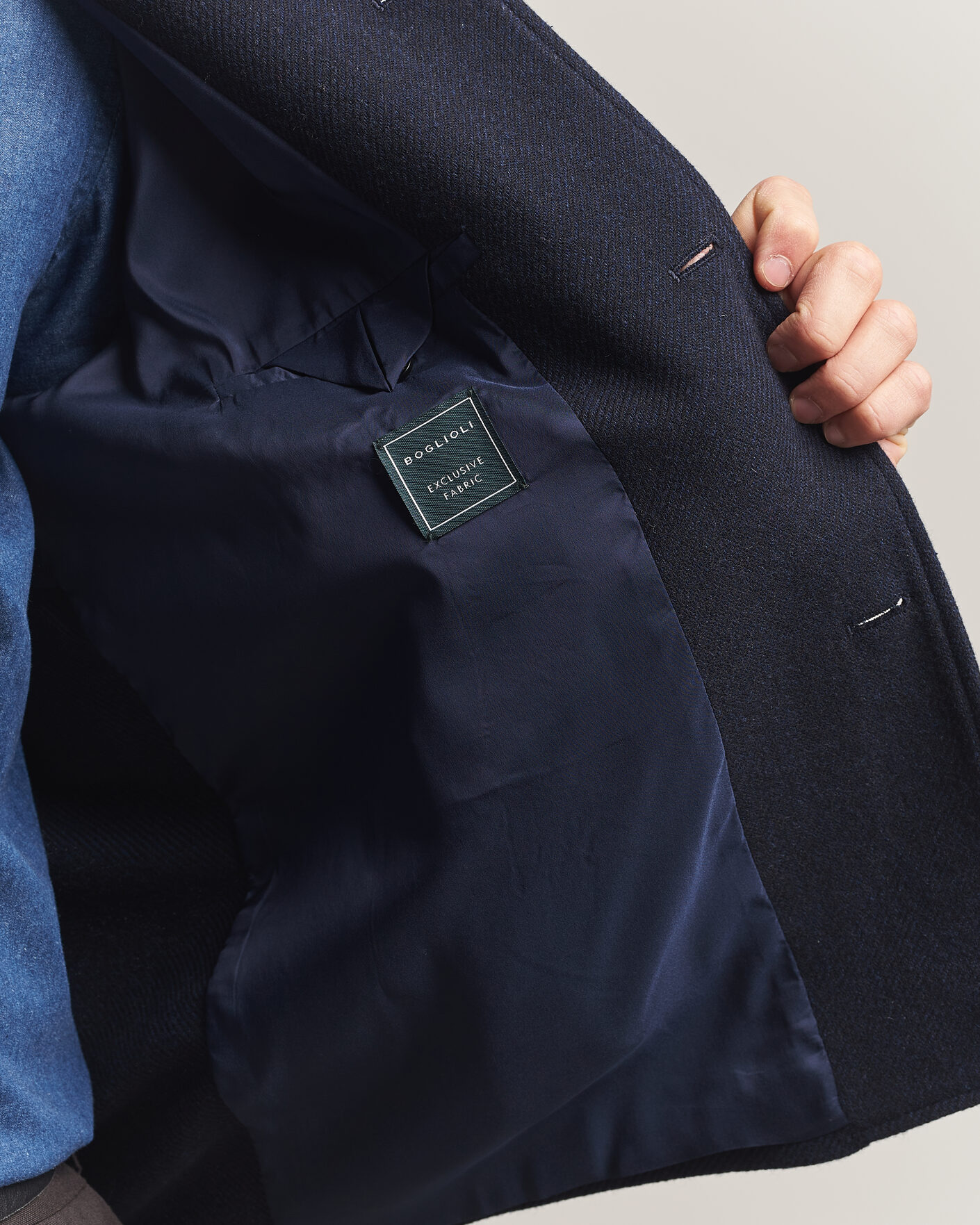 Homme | Manteaux Et Vestes | Boglioli | Wool/Cashmere Solferino Jacket Navy