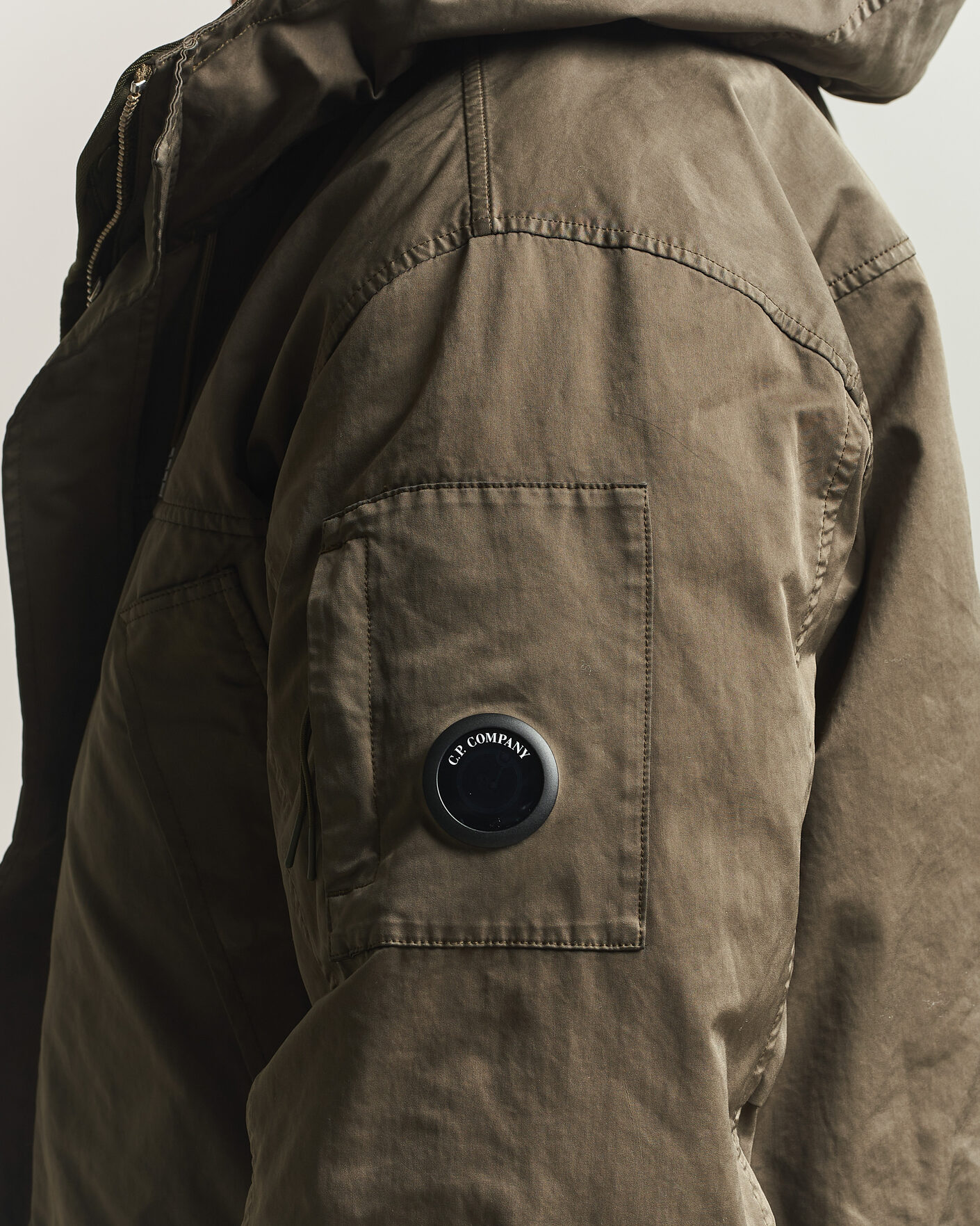 Homme | Manteaux Et Vestes | C.P. Company | Micro Kei 2 in 1 Nylon Parka Olive
