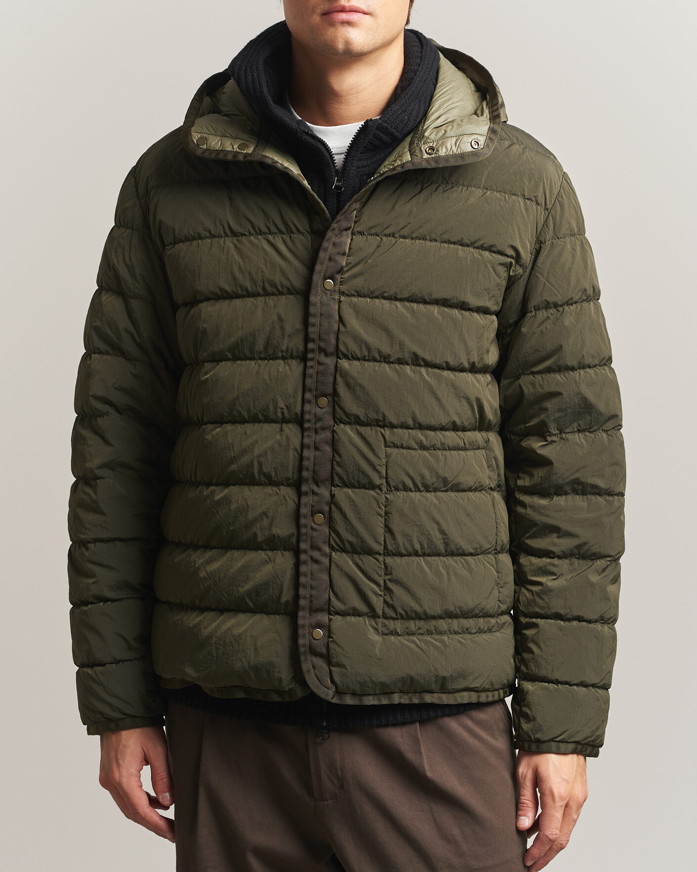 Homme | Manteaux Et Vestes | C.P. Company | Micro Kei 2 in 1 Nylon Parka Olive