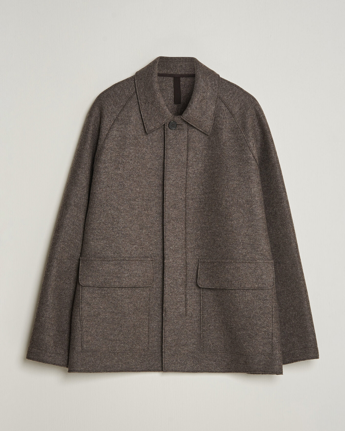 Homme | Manteaux Et Vestes | Harris Wharf London | Country Wool Jacket Brown/Grey