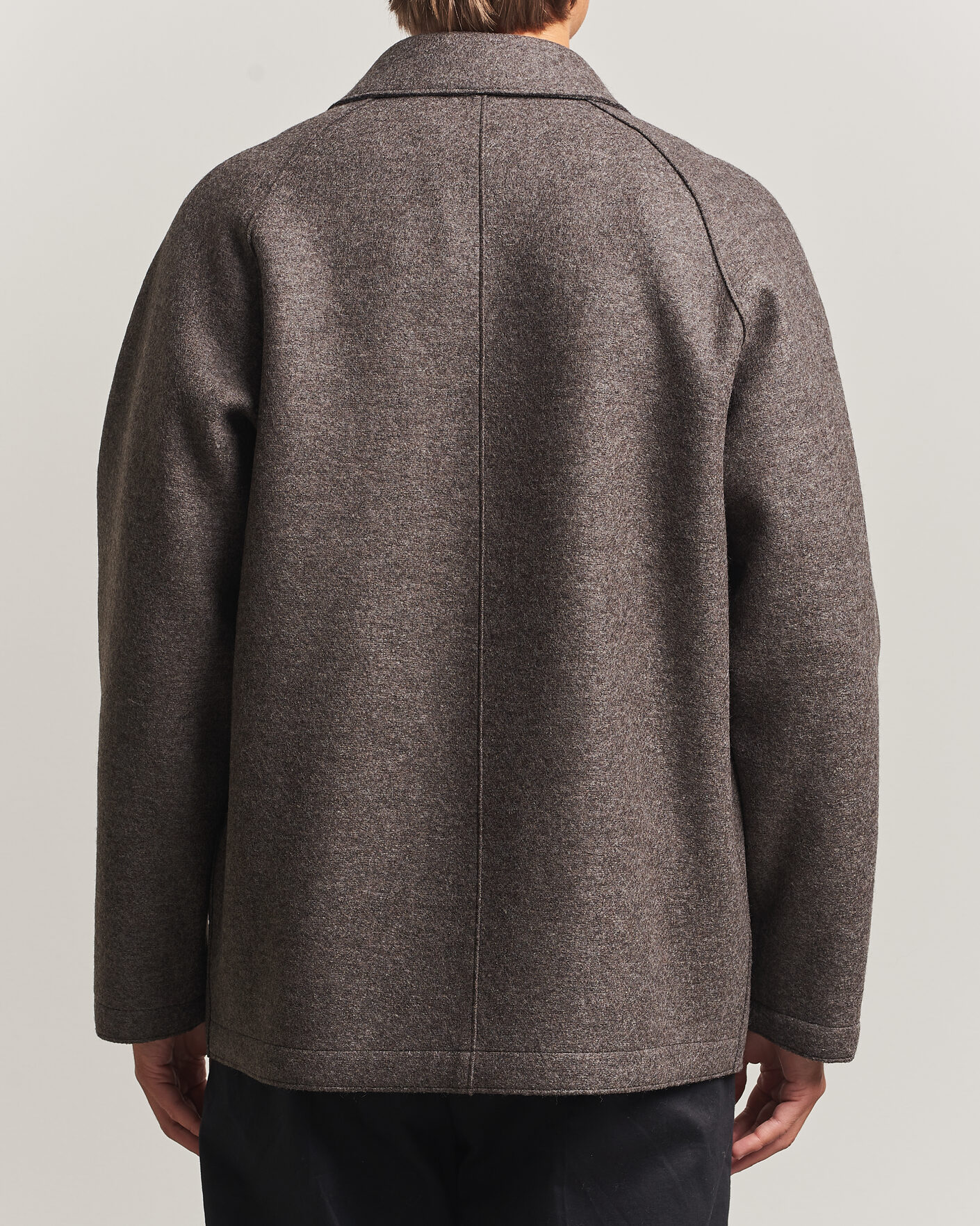 Homme | Manteaux Et Vestes | Harris Wharf London | Country Wool Jacket Brown/Grey