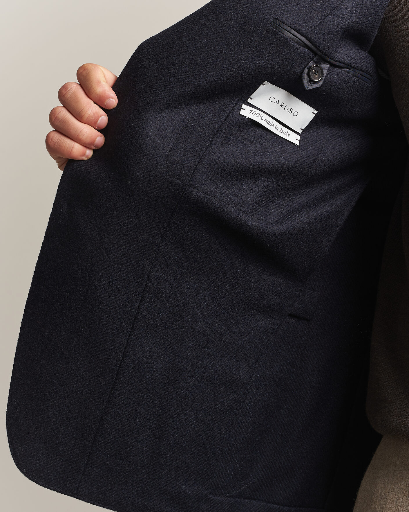 Homme | Blazers | Caruso | Aida Wool/Cashmere Blazer Navy