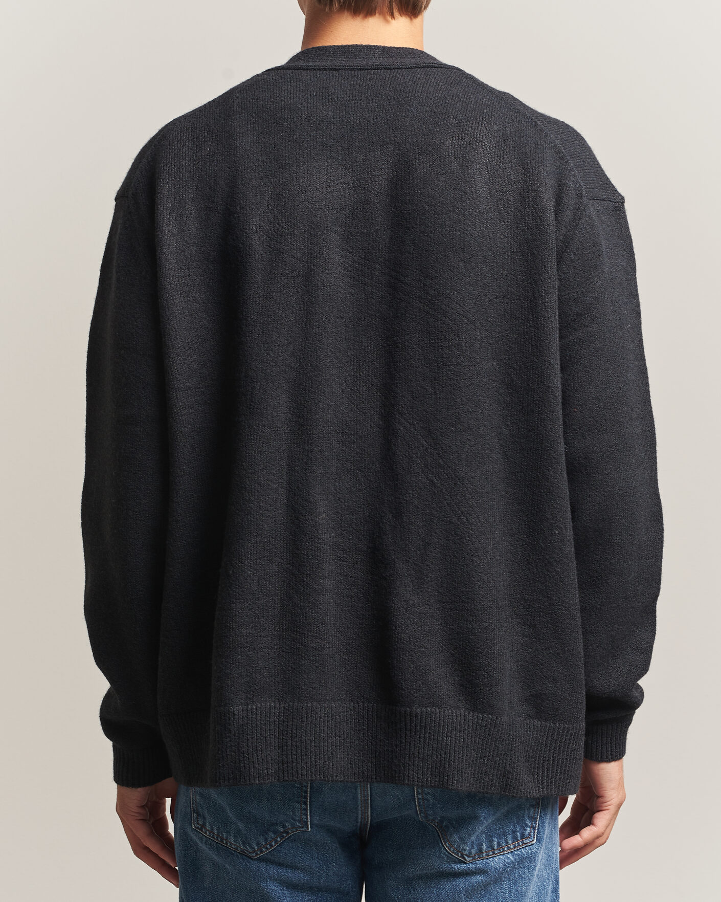 Homme | Pulls Et Tricots | KnowledgeCotton Apparel | Knitted Cardigan Black