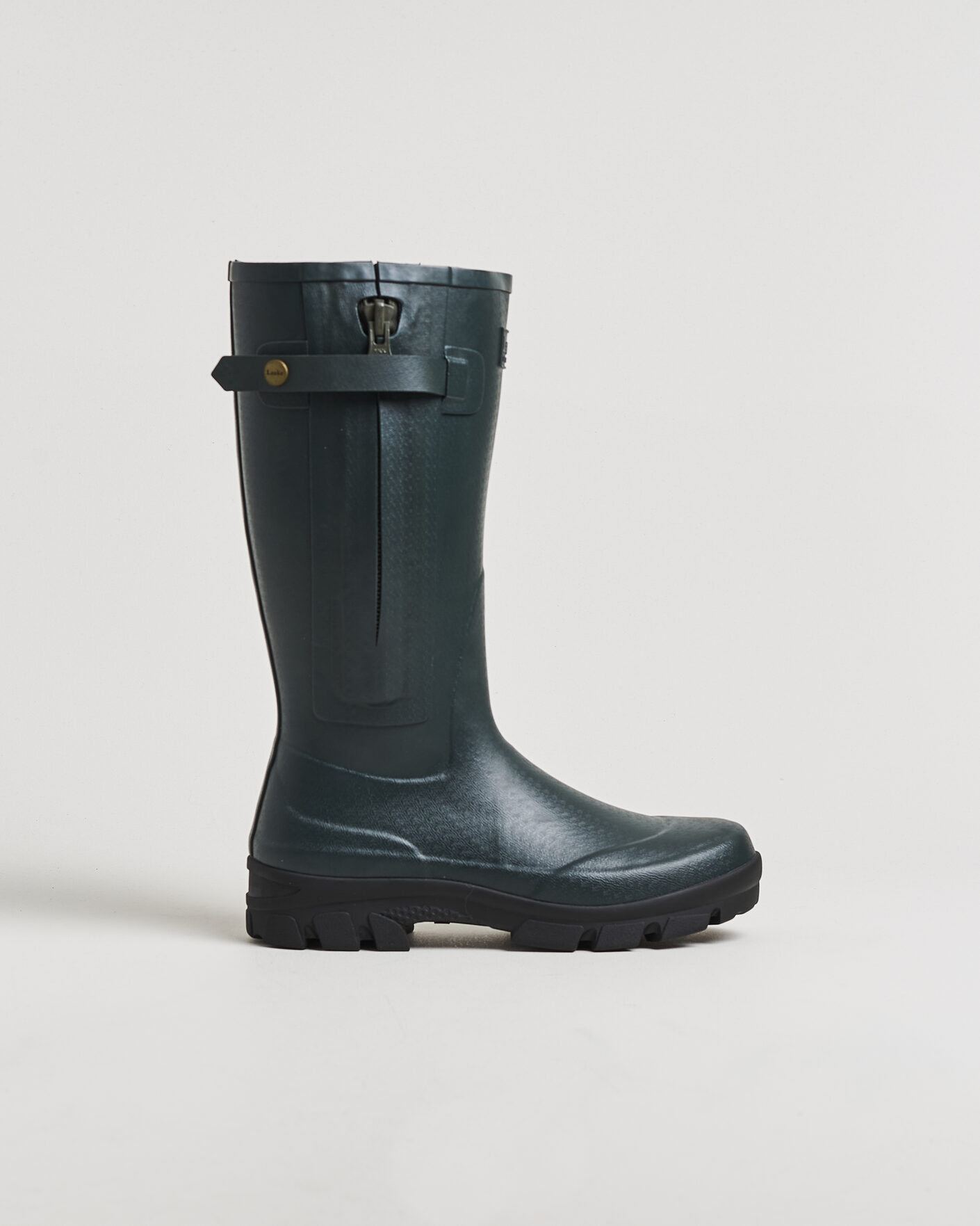 Homme | Couvre-Chaussures | Loake 1880 | Wellington Rain Boot Dark Green