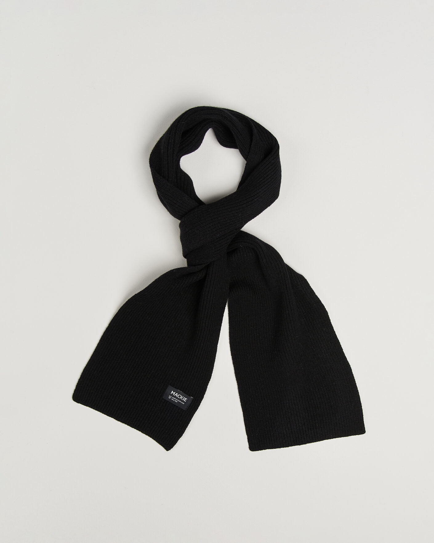 Homme | Écharpes | Robert Mackie | Clyde Lambswool Scarf Black