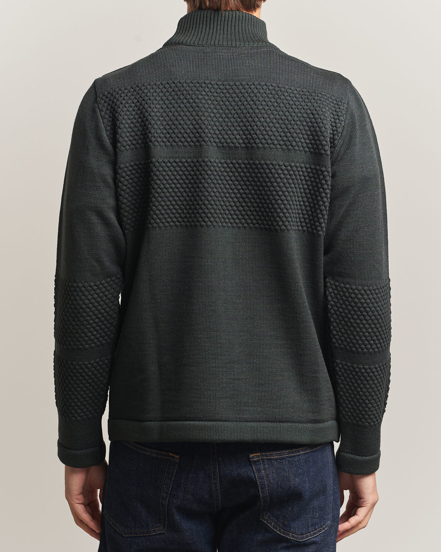 Homme | Pulls Et Tricots | S.N.S. Herning | Fisherman High Neck Terrain Green