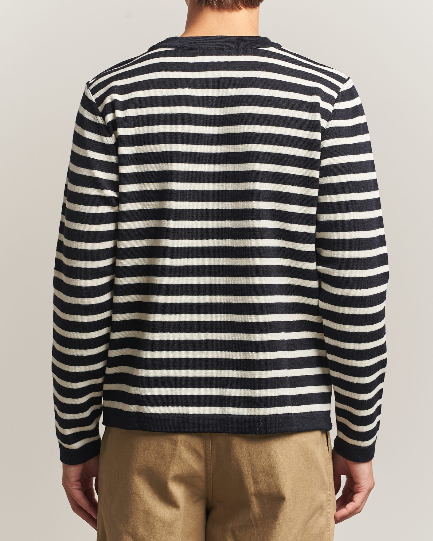 Homme | Pulls Et Tricots | S.N.S. Herning | Naval Crew Neck Navy/White