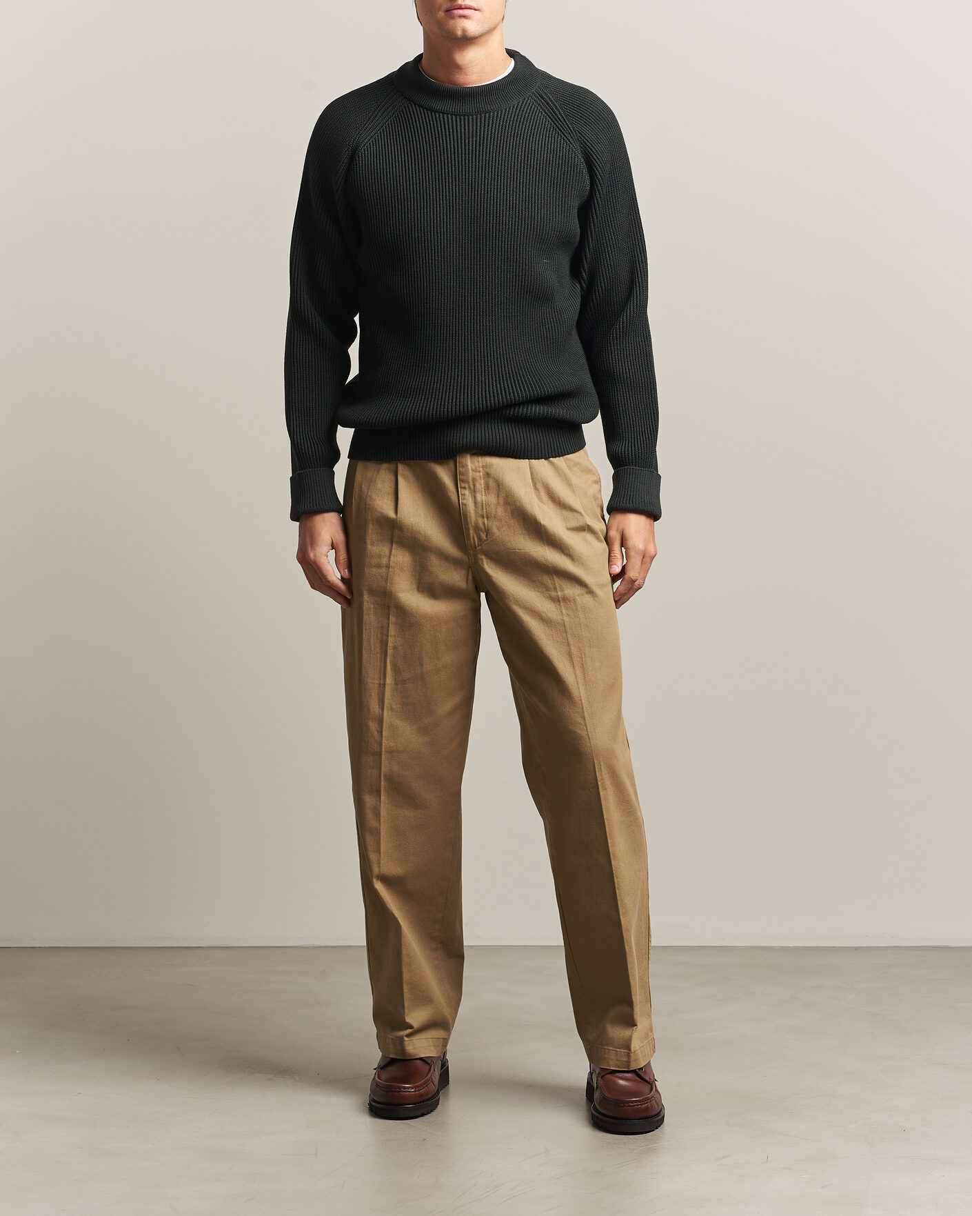 Homme | Pulls Et Tricots | S.N.S. Herning | Render Mock Neck Terrain Green