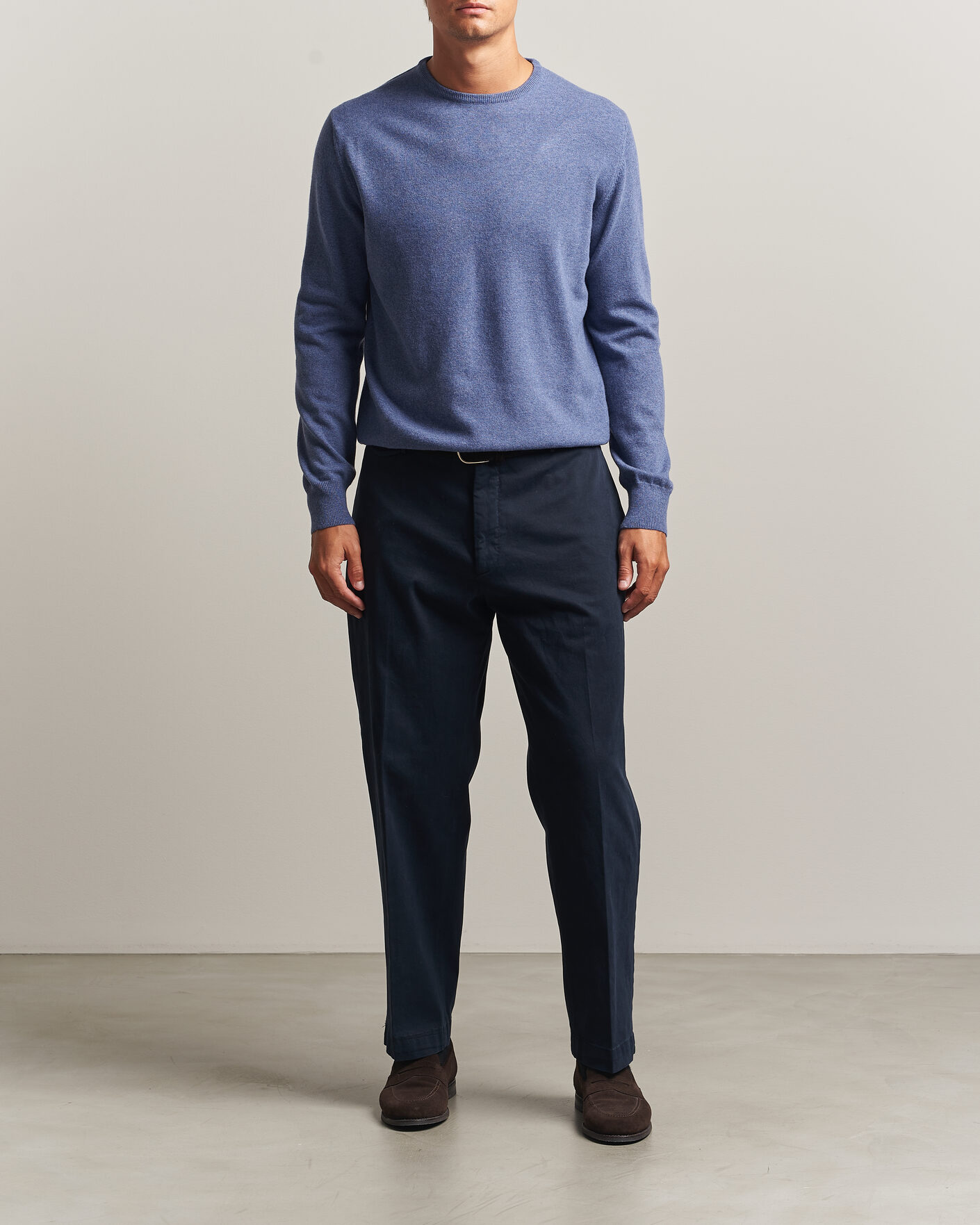 Homme | Pulls Et Tricots | Morgano | Wool/Cashmere Crewneck Jeans