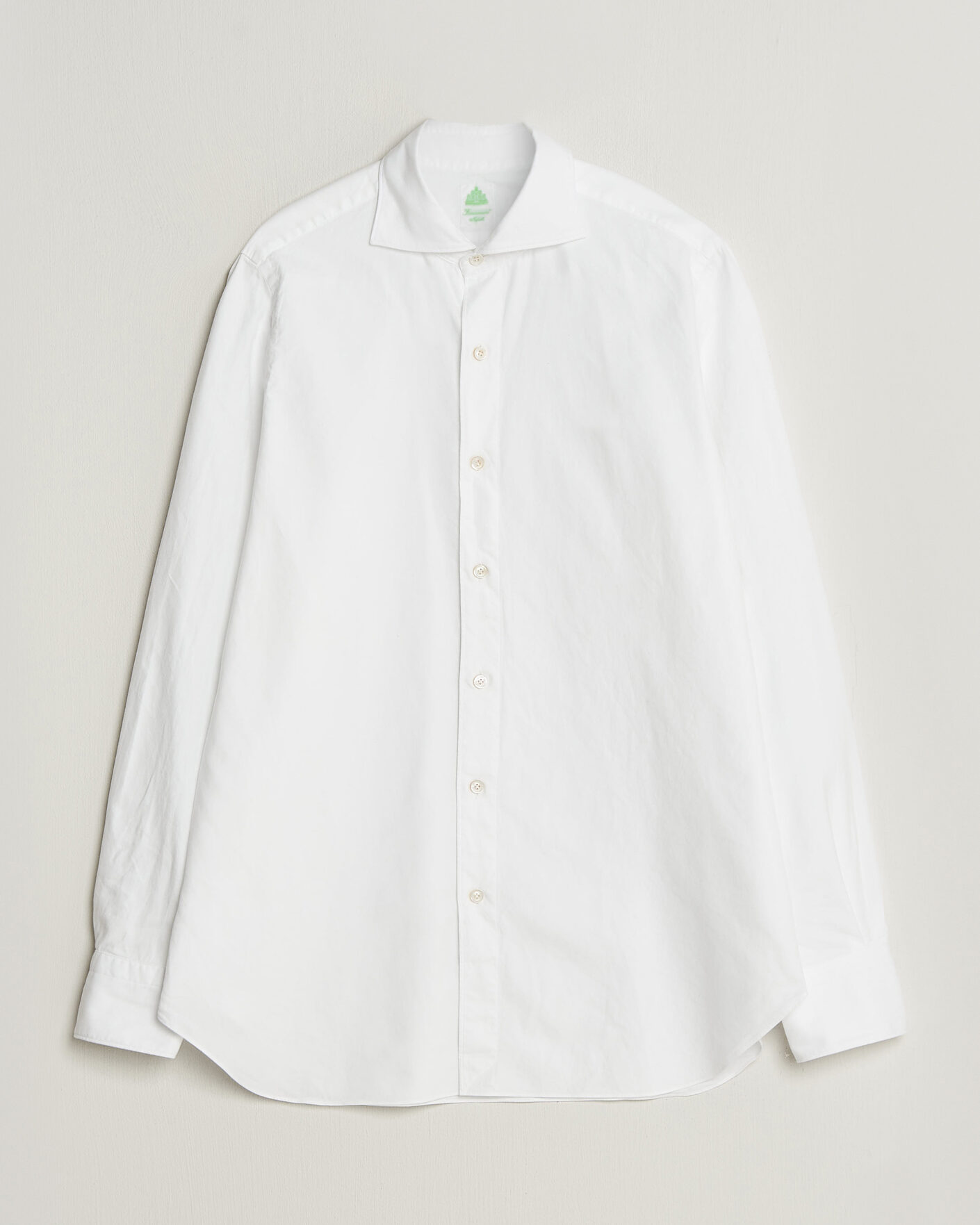 Homme | Chemises | Finamore Napoli | Gaeta Flannel Sport Shirt White