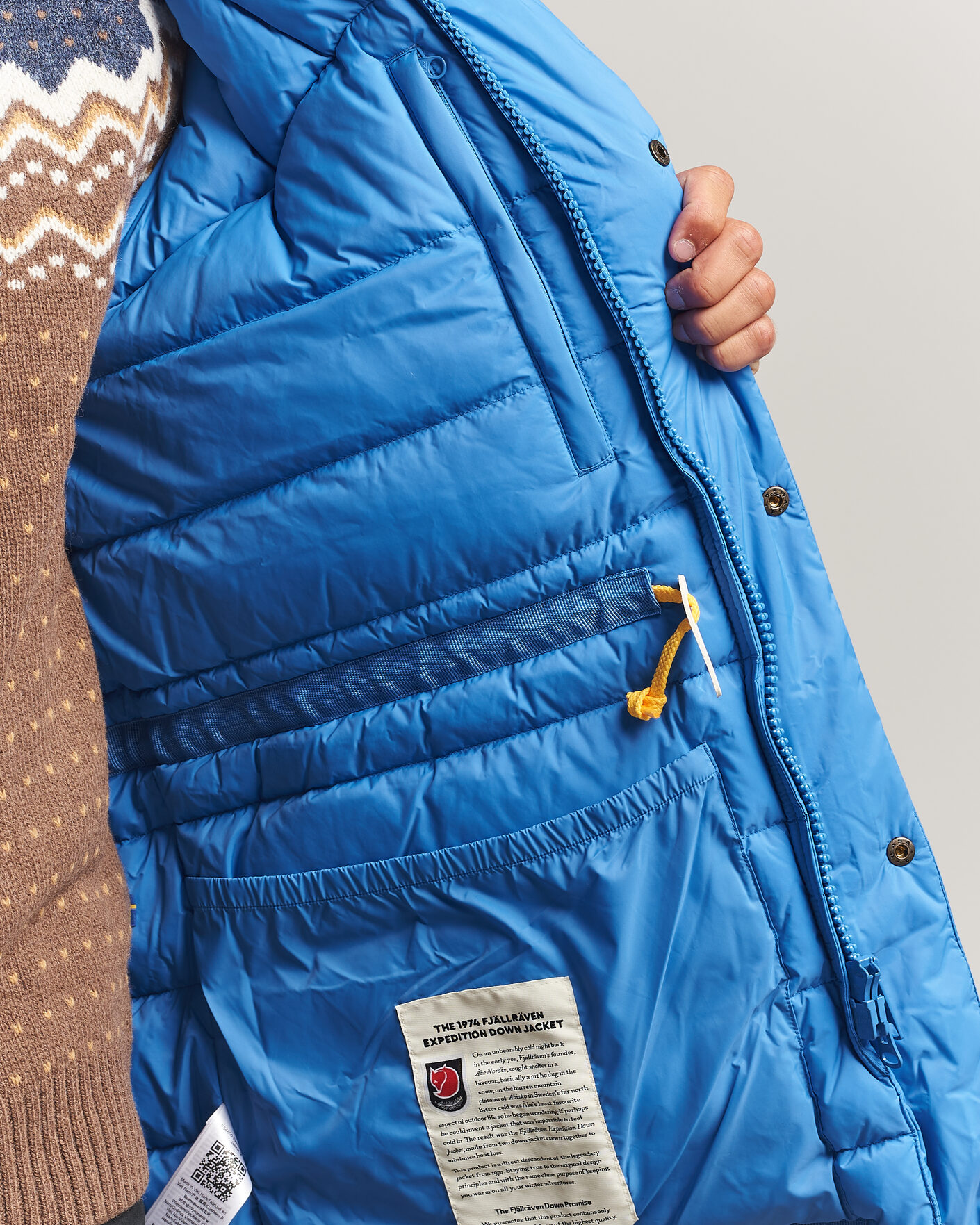 Homme | Manteaux Et Vestes | Fjällräven | Expedition Down Jacket UN Blue