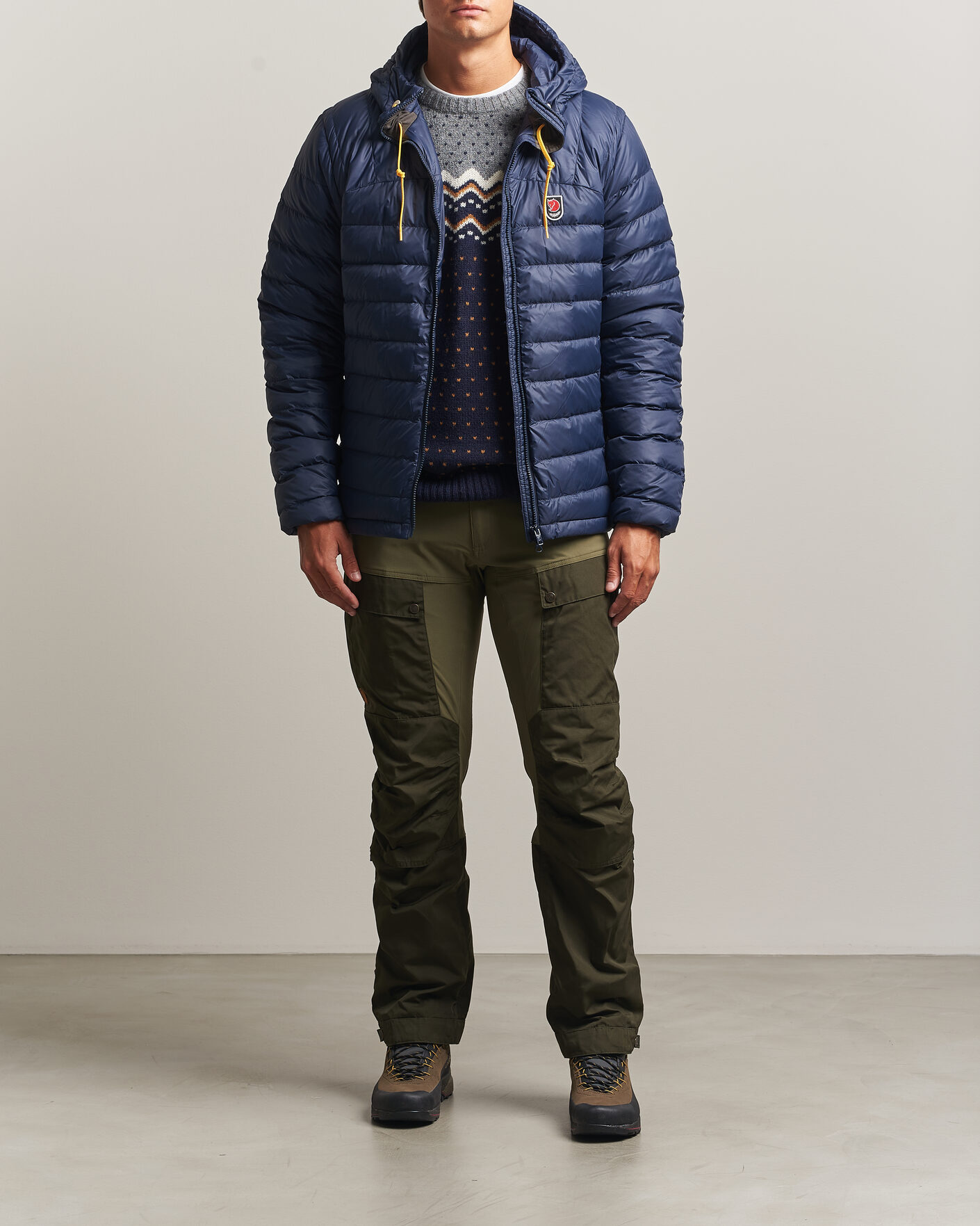 Homme | Manteaux Et Vestes | Fjällräven | Expedition Pack Down Hoodie Navy