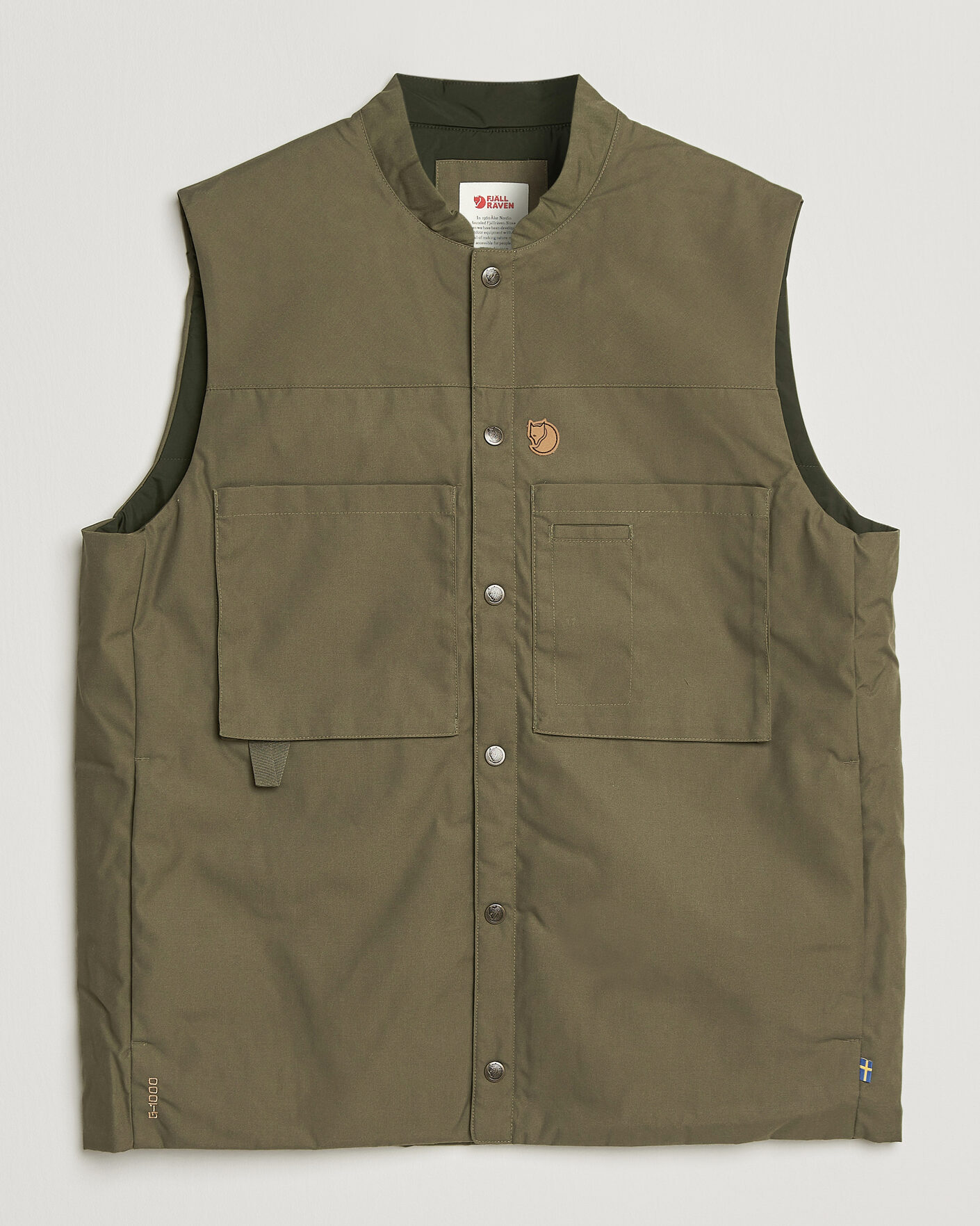 Homme | Gilets | Fjällräven | Singi Padded Vest Laurel Green