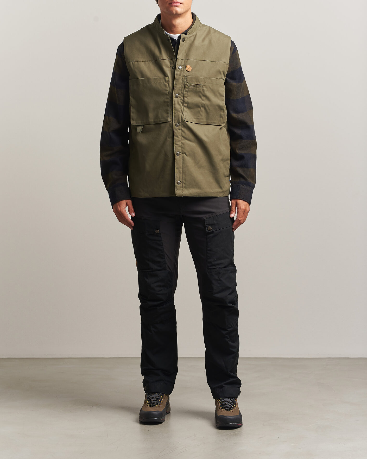 Homme | Gilets | Fjällräven | Singi Padded Vest Laurel Green