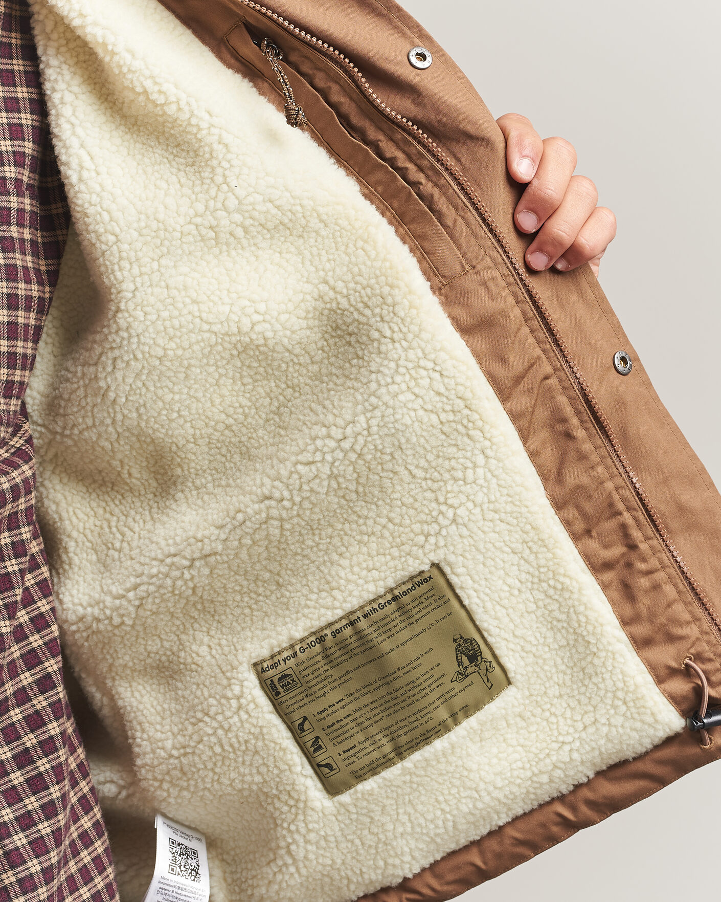 Homme | Manteaux Et Vestes | Fjällräven | Vardag G-1000 Pile Jacket Wood Brown