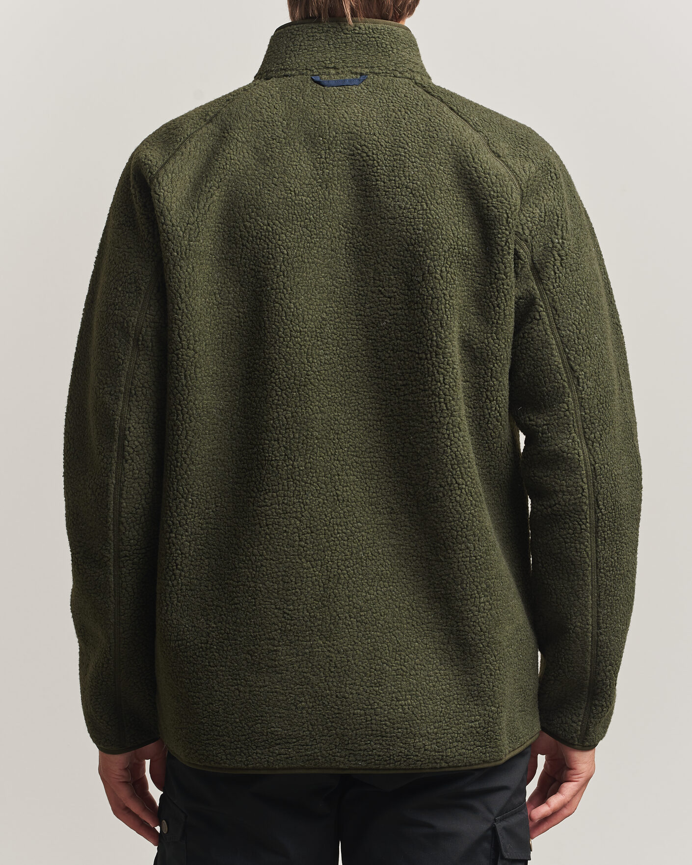Homme | Pulls Et Tricots | Fjällräven | Vardag Pile Fleece Zip Jacket Deep Forest