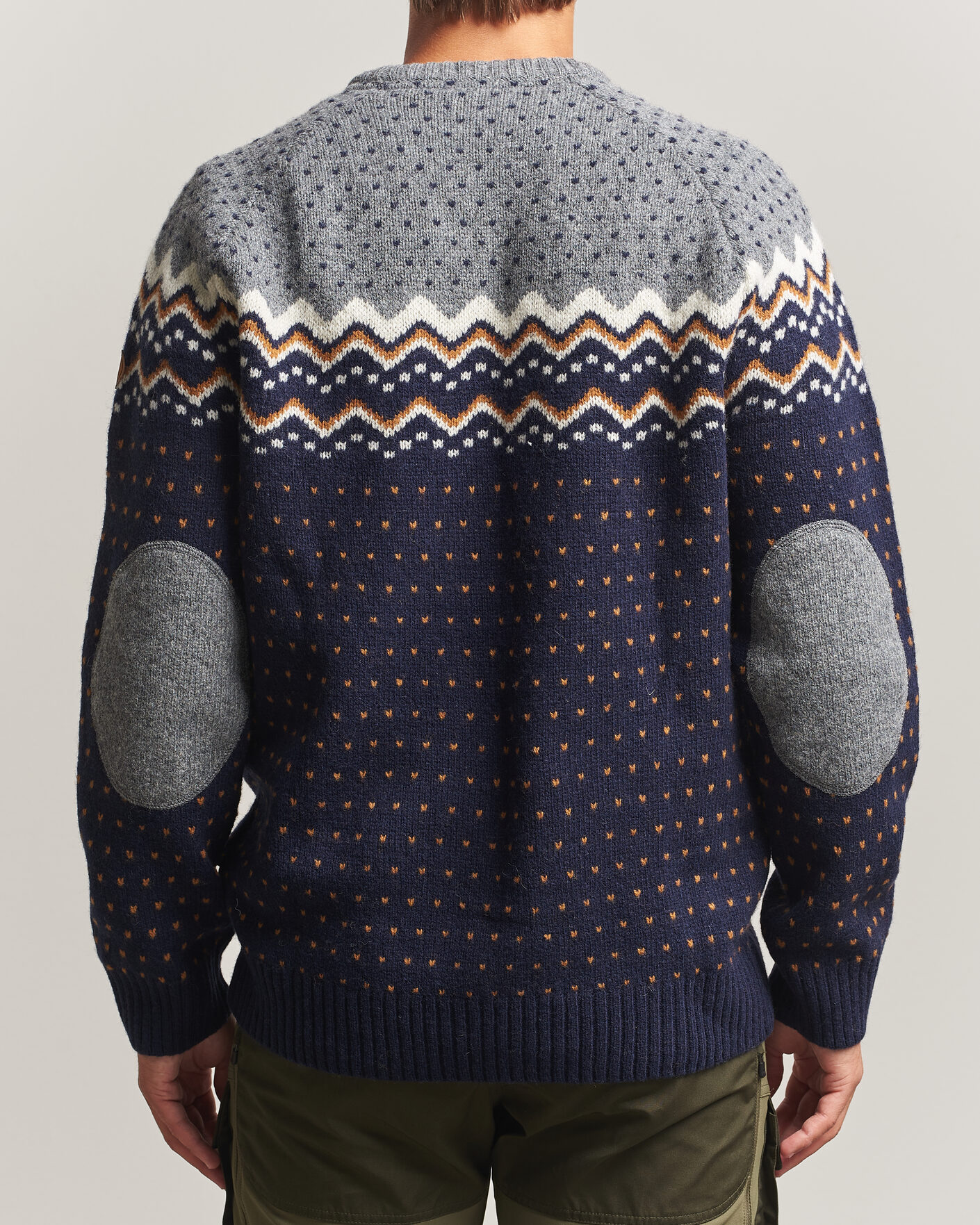 Homme | Pulls Et Tricots | Fjällräven | Övik Knit Wool Sweater Dark Navy