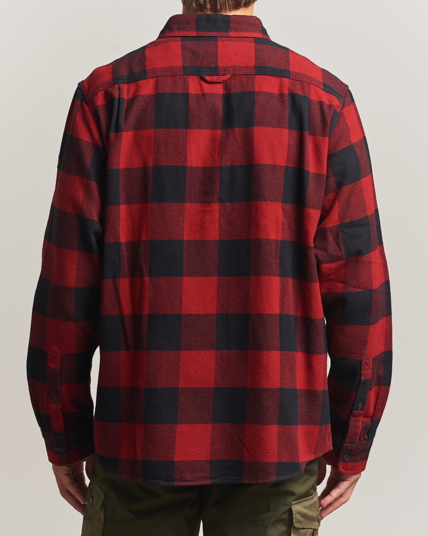 Homme | Chemises | Fjällräven | Övik Heavy Flannel Shirt Red/Black