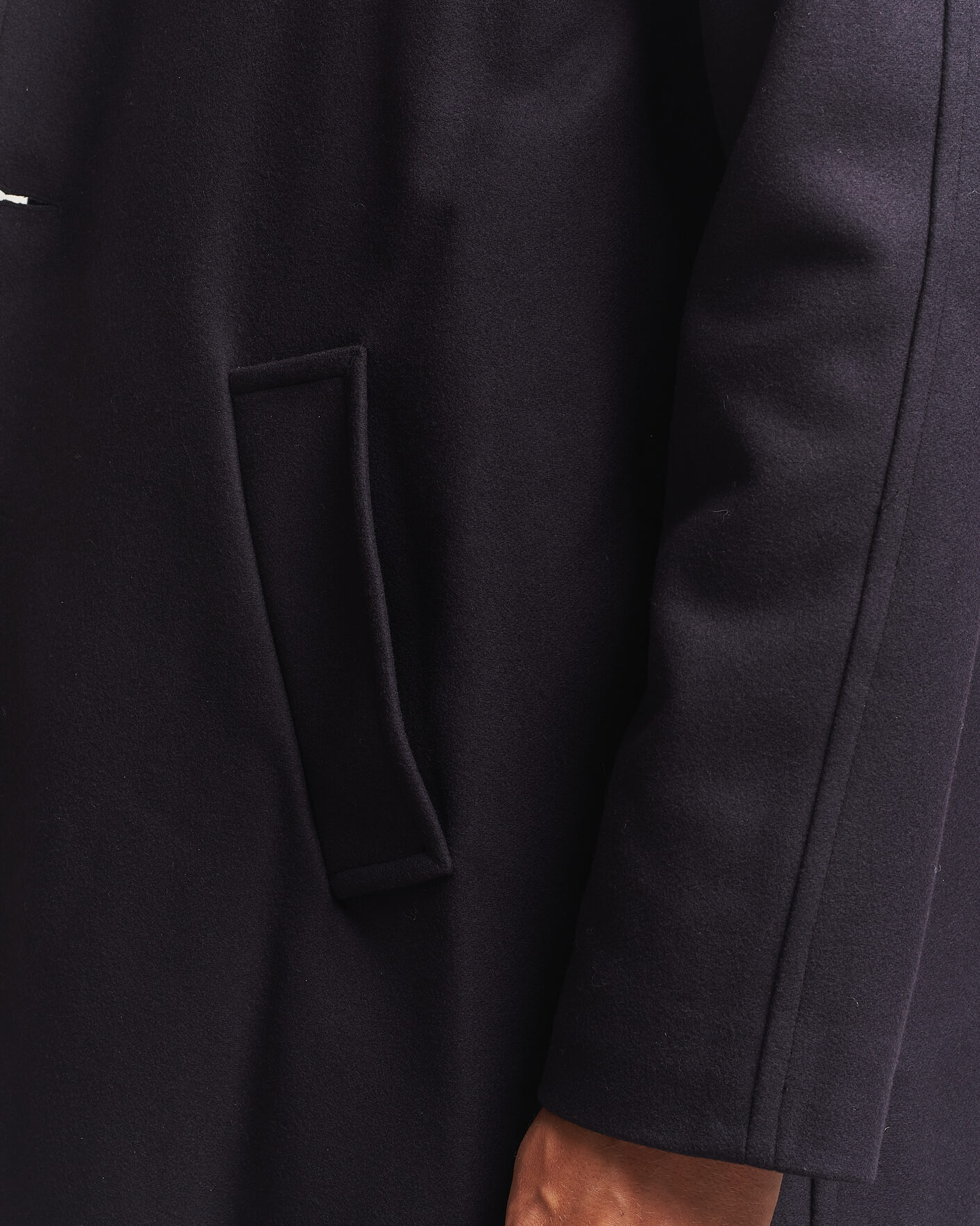 Homme | Manteaux Et Vestes | Gloverall | Chesterfield Wool/Cashmere Refined Coat Navy