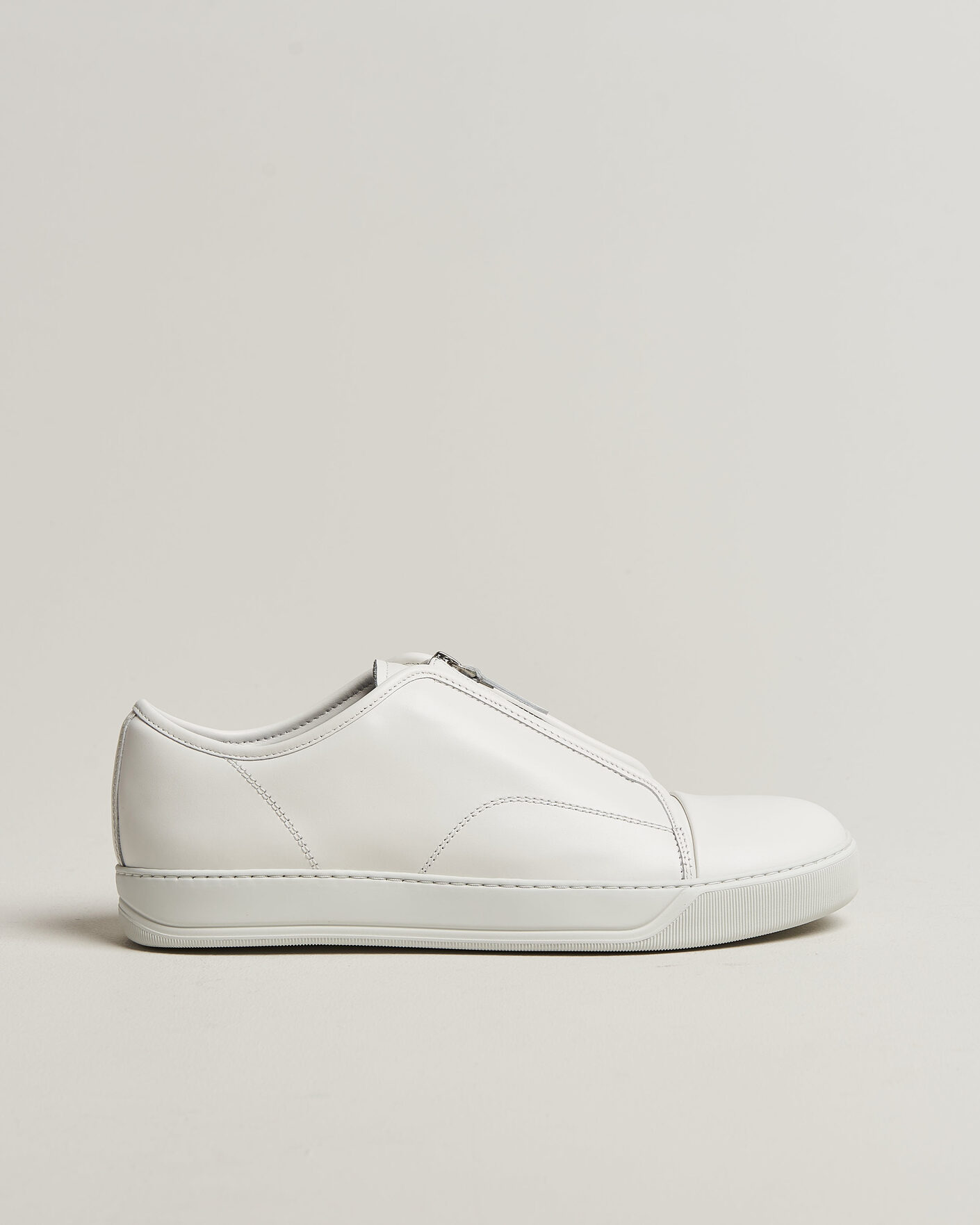 Homme | Baskets | Lanvin | DBB1 Zip Sneakers White