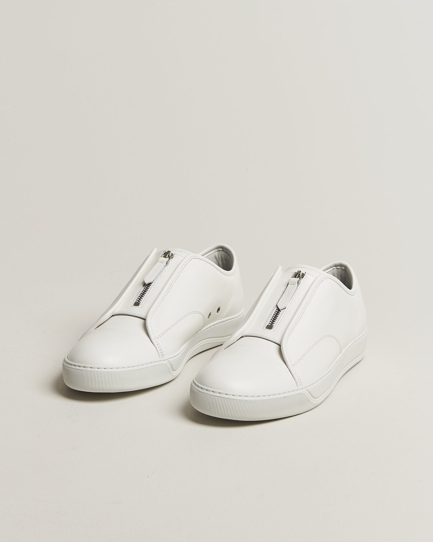 Homme | Baskets | Lanvin | DBB1 Zip Sneakers White