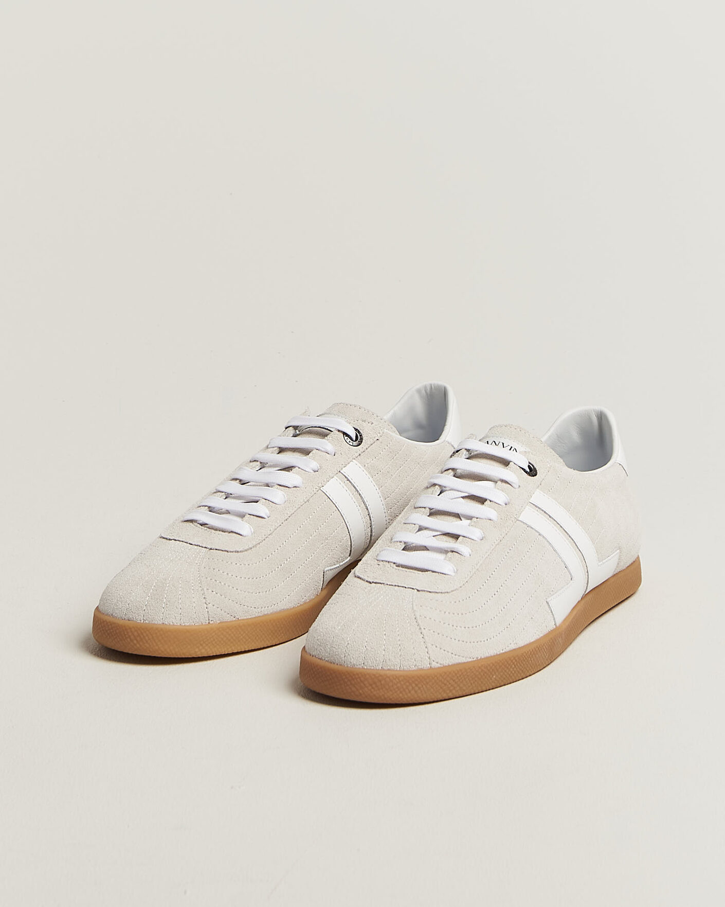 Homme | Baskets | Lanvin | Glen Leather Sneakers White