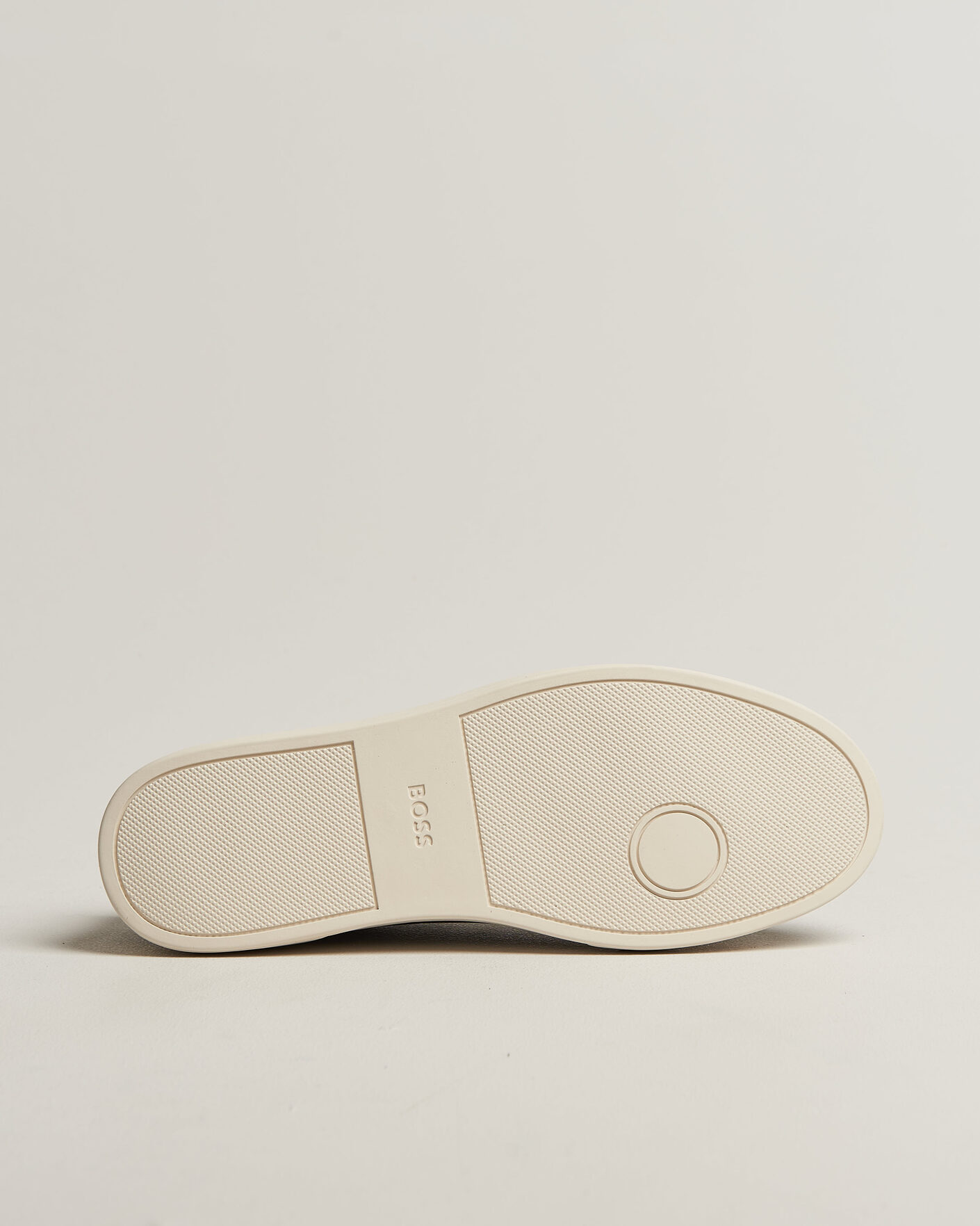 Homme | Baskets | BOSS BLACK | Kieran Grained Leather Sneaker Black