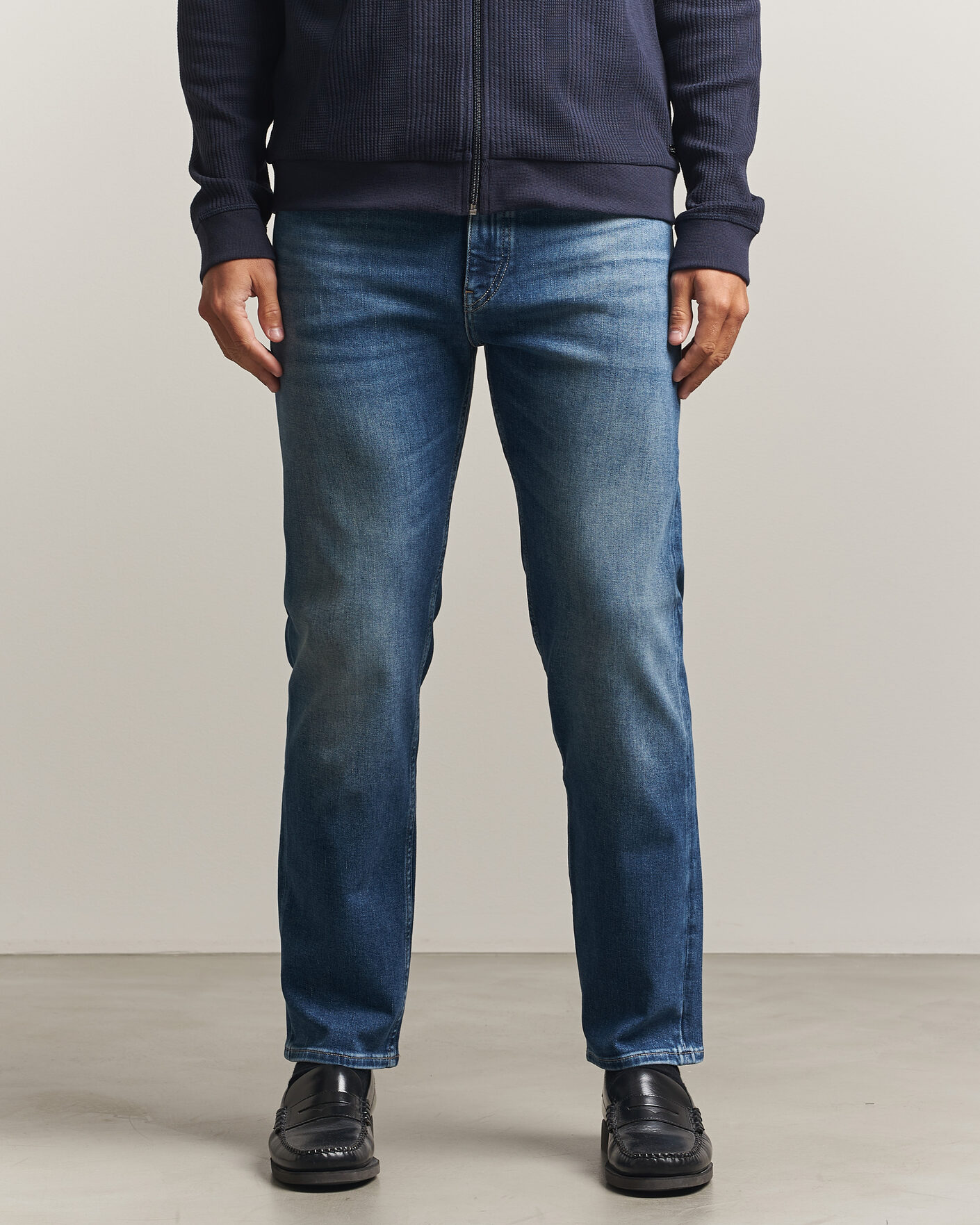 Homme | Jeans | BOSS BLACK | Ogden Regular Fit Jeans Medium Blue
