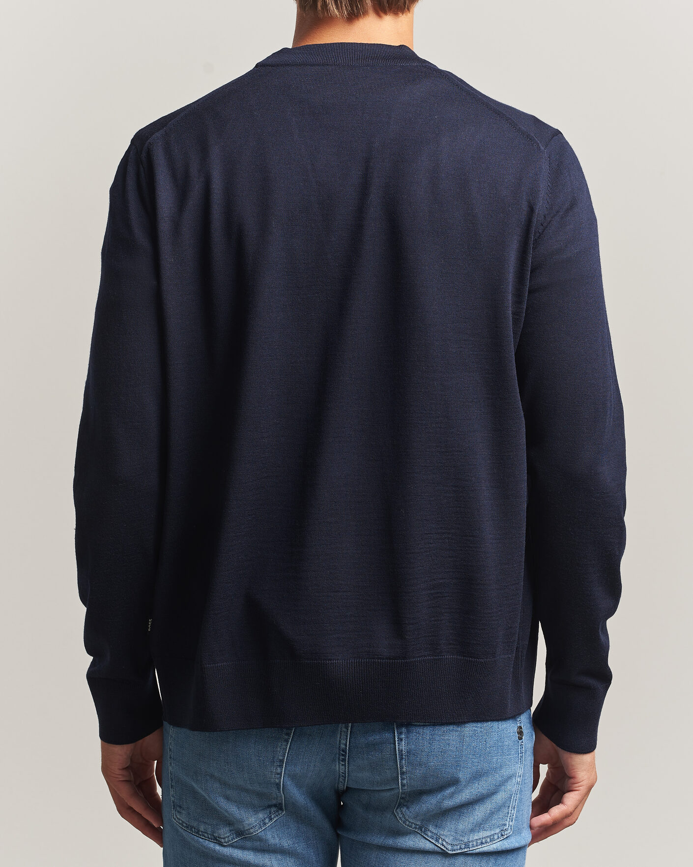 Homme | Pulls Et Tricots | BOSS BLACK | Mardon Wool Cardigan Dark Blue