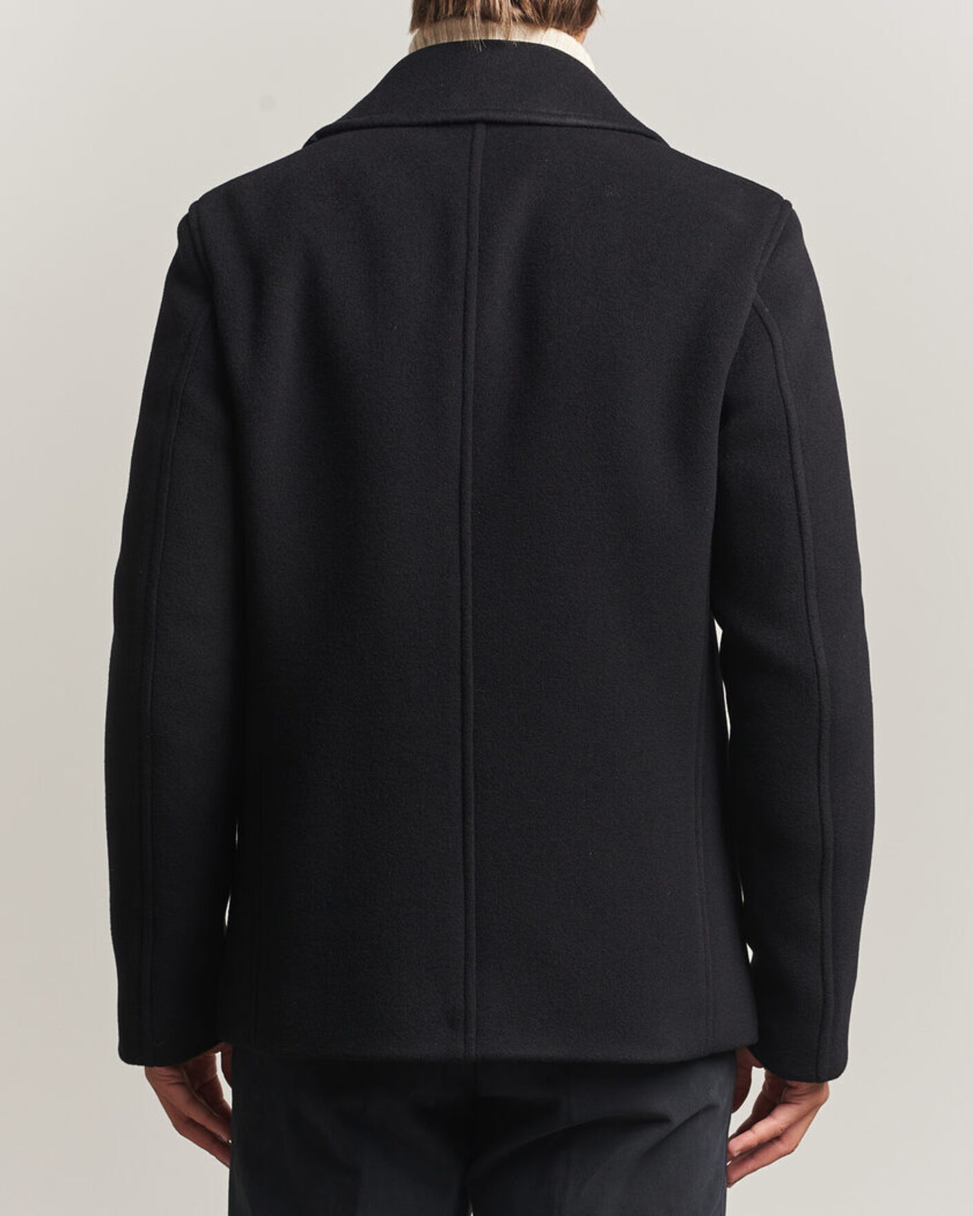 Homme | Manteaux Et Vestes | BOSS BLACK | Hyde Wool Peacoat Black