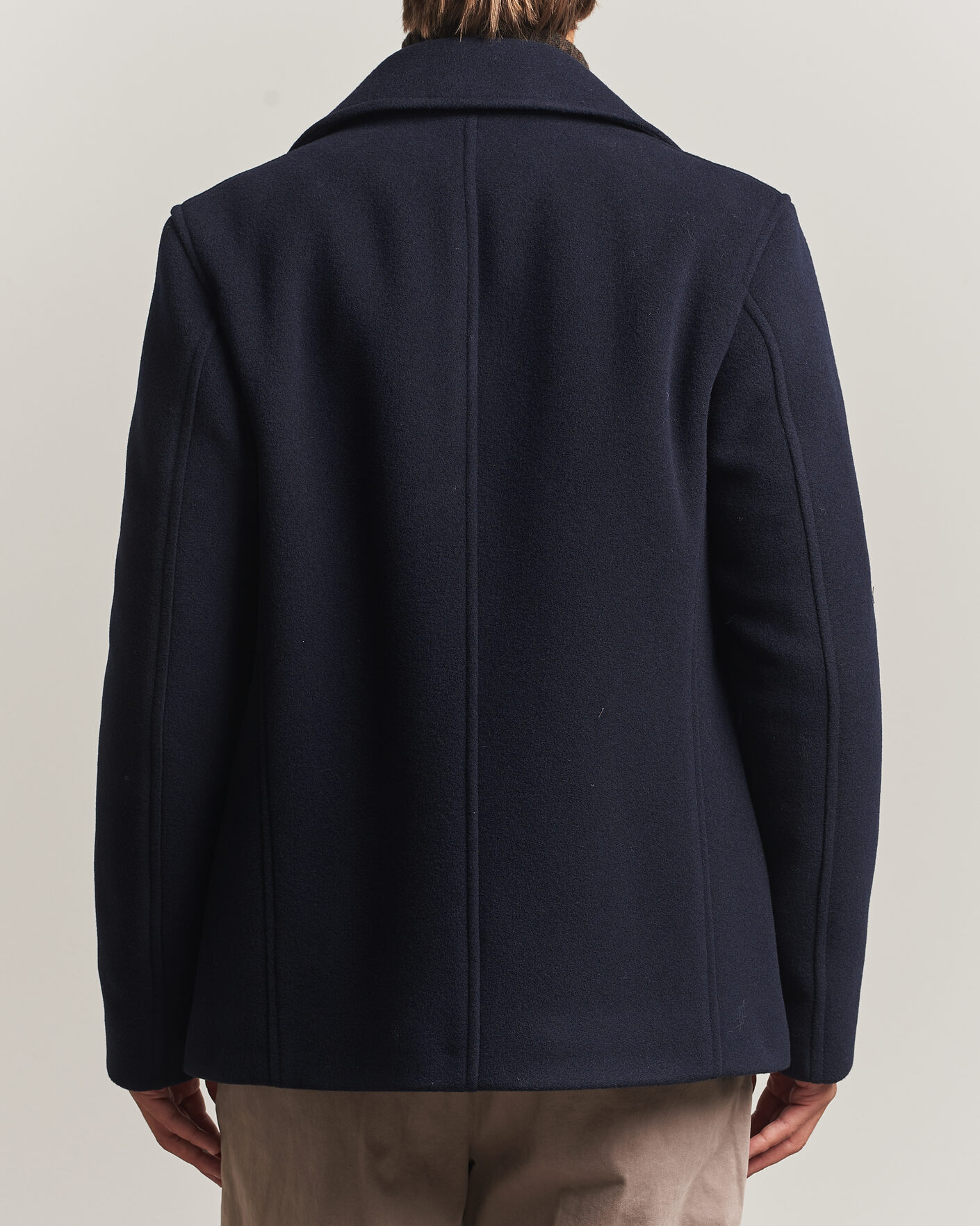Homme | Manteaux Et Vestes | BOSS BLACK | Hyde Wool Peacoat Dark Blue