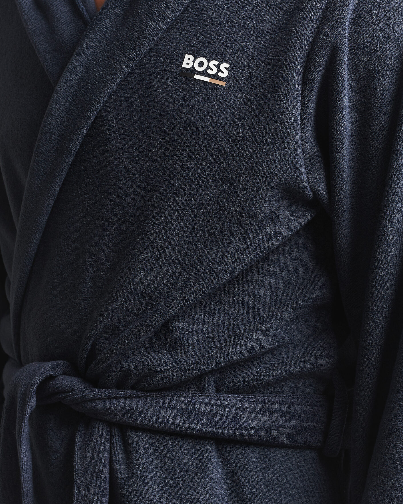 Homme | Peignoirs Et Pyjamas | BOSS BLACK | Terry Robe Dark Blue