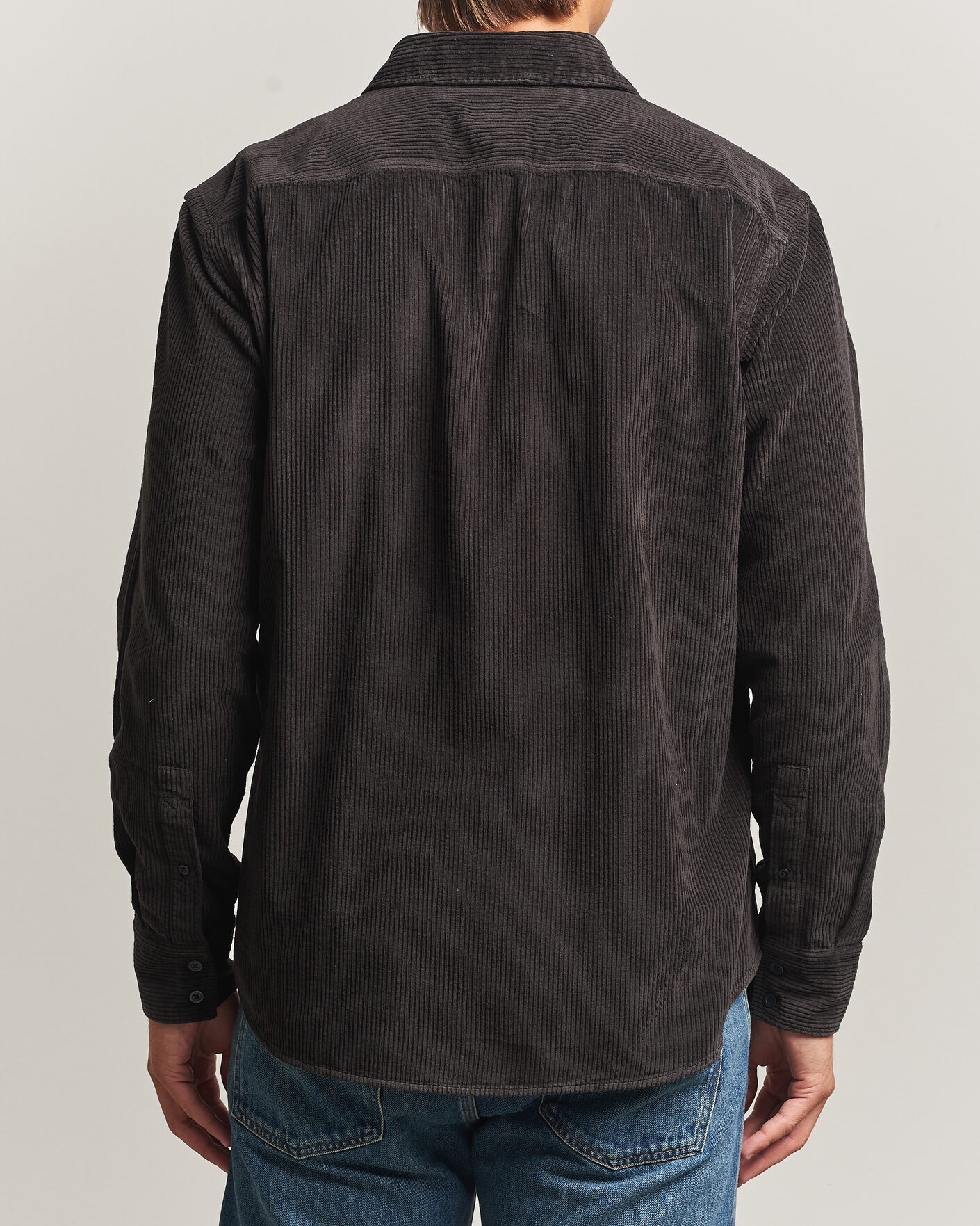 Homme | Chemises | BOSS ORANGE | Relegant Corduroy Shirt Black