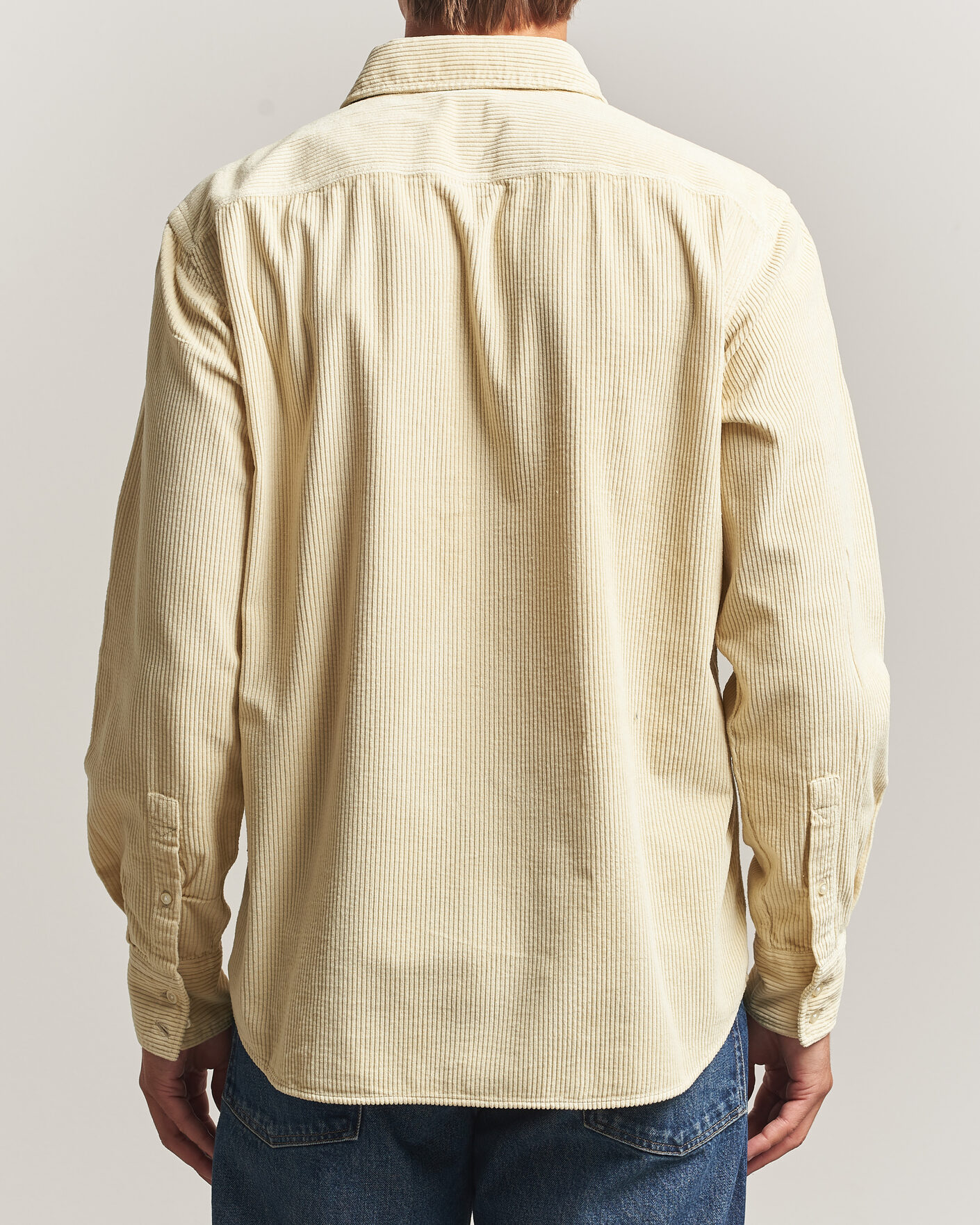 Homme | Chemises | BOSS ORANGE | Relegant Corduroy Shirt Light Beige