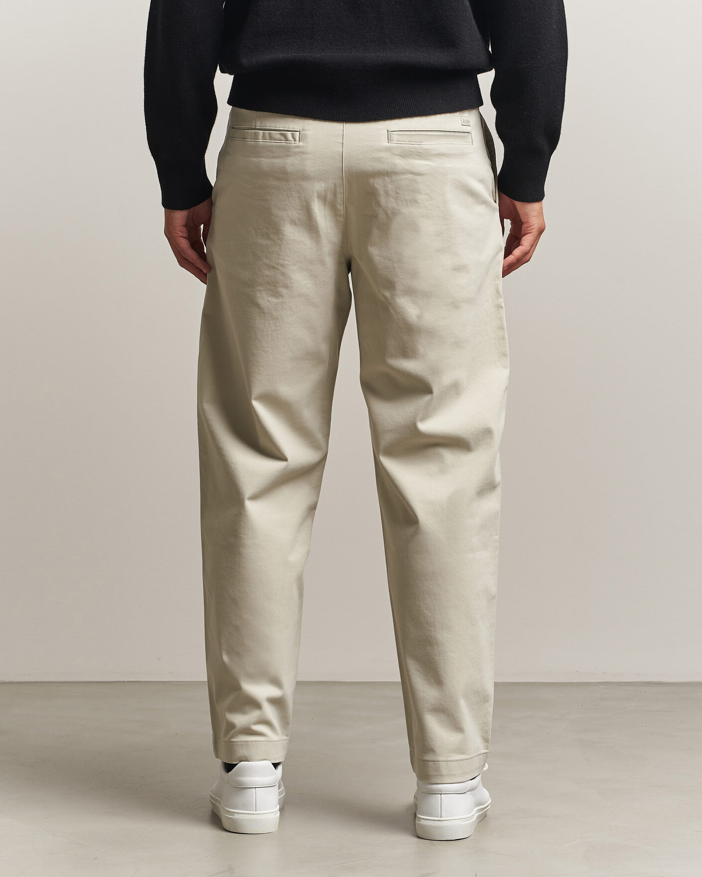 Homme | Pantalons | BOSS ORANGE | Cotton Chino Light Beige