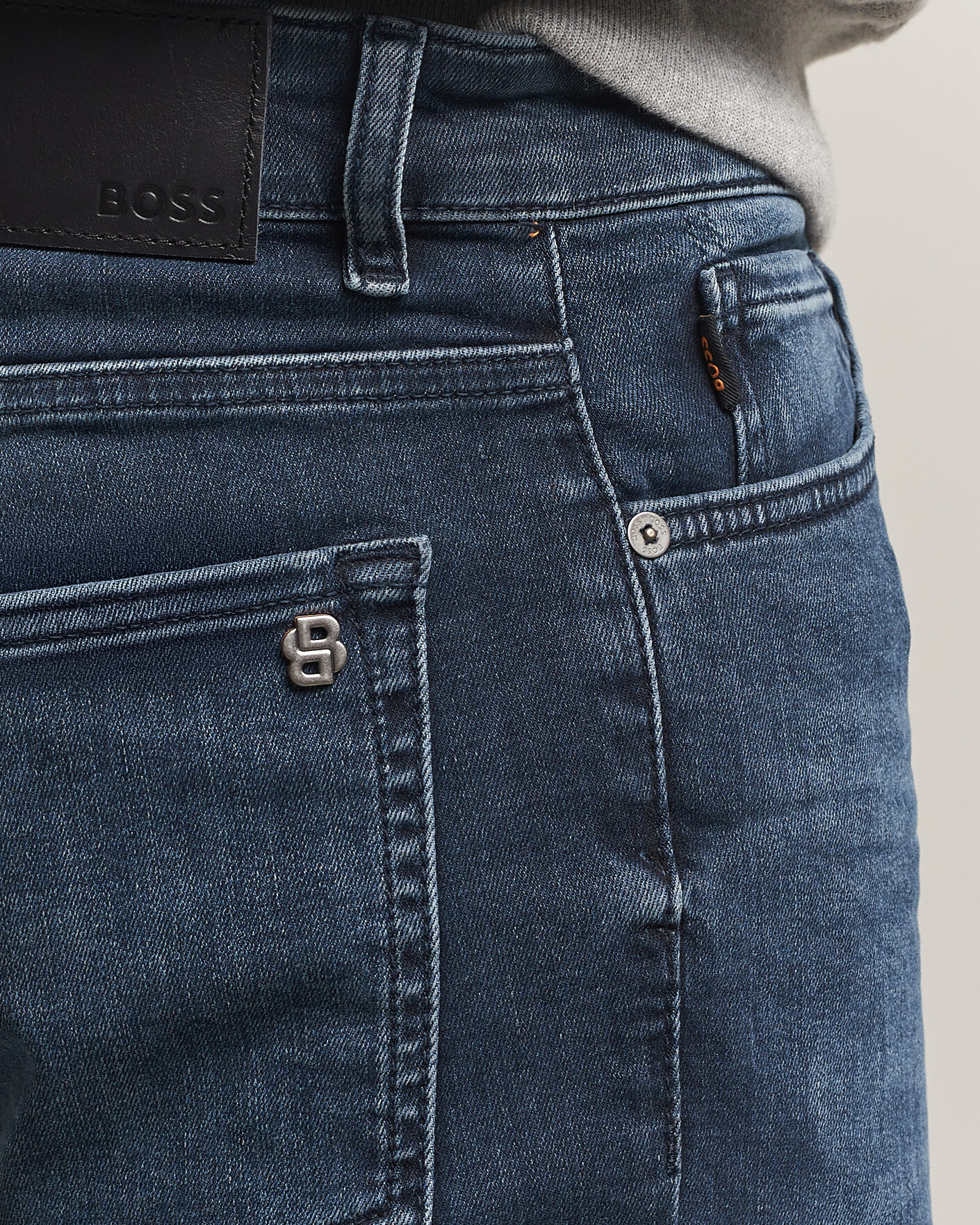 Homme | Jeans | BOSS ORANGE | Re.Maine Regular Fit Jeans Navy