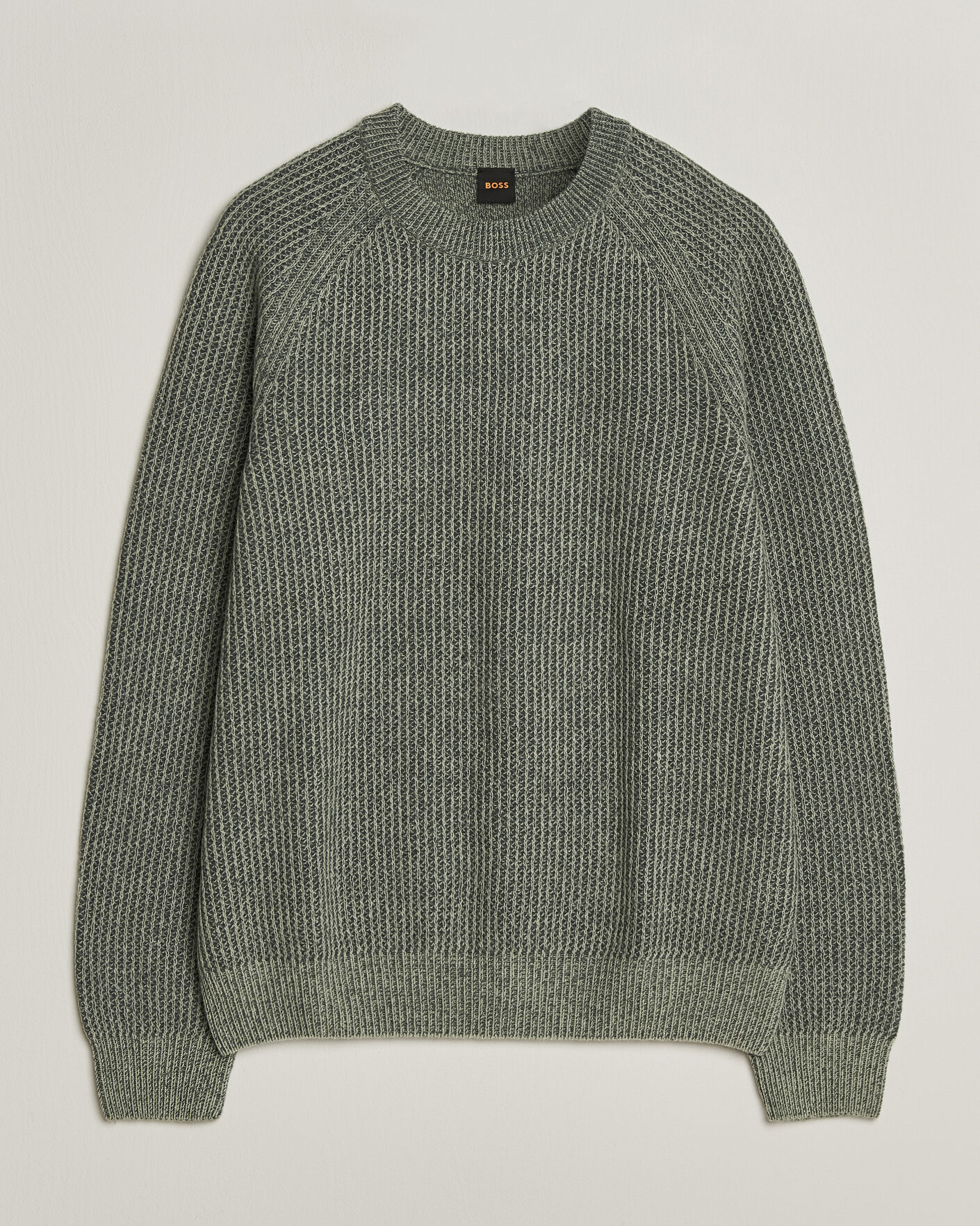 Homme | Pulls Et Tricots | BOSS ORANGE | Kepler Wool Knitted Sweater Open Green