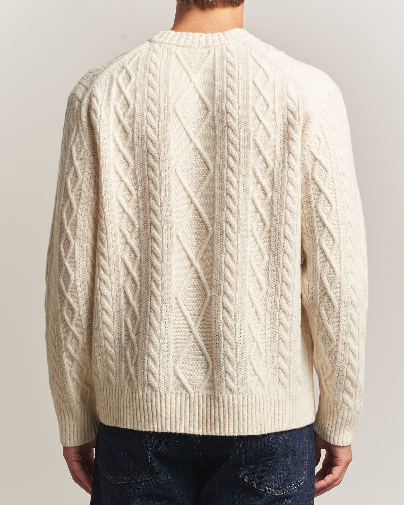 Homme | Pulls Et Tricots | BOSS ORANGE | Atreccio Wool Structured Knitted Sweater Open White