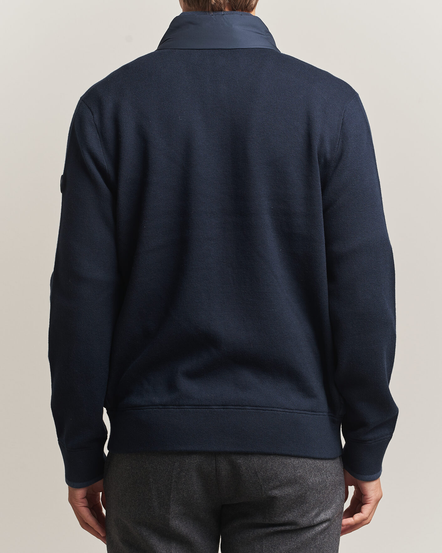 Homme | Manteaux Et Vestes | BOSS BLACK | Facente Hybrid Jacket Dark Blue