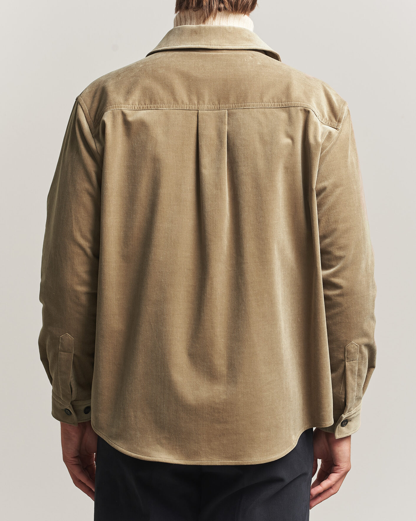 Homme | Chemises | BOSS BLACK | Carper Corduroy Overshirt Open Brown