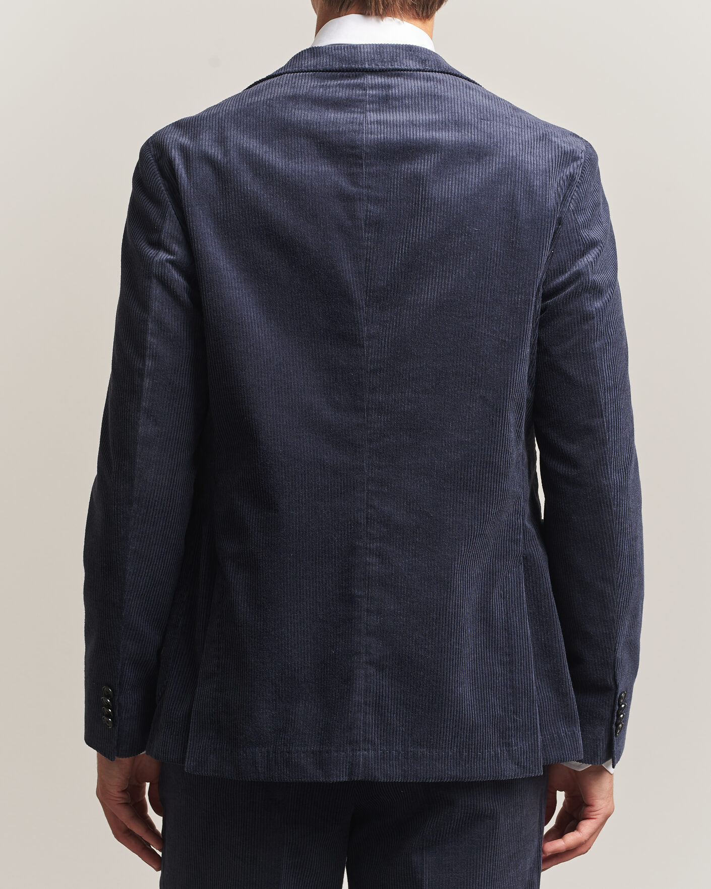 Homme | Blazers | BOSS BLACK | Hanry Corduroy Suit Blazer Open Blue