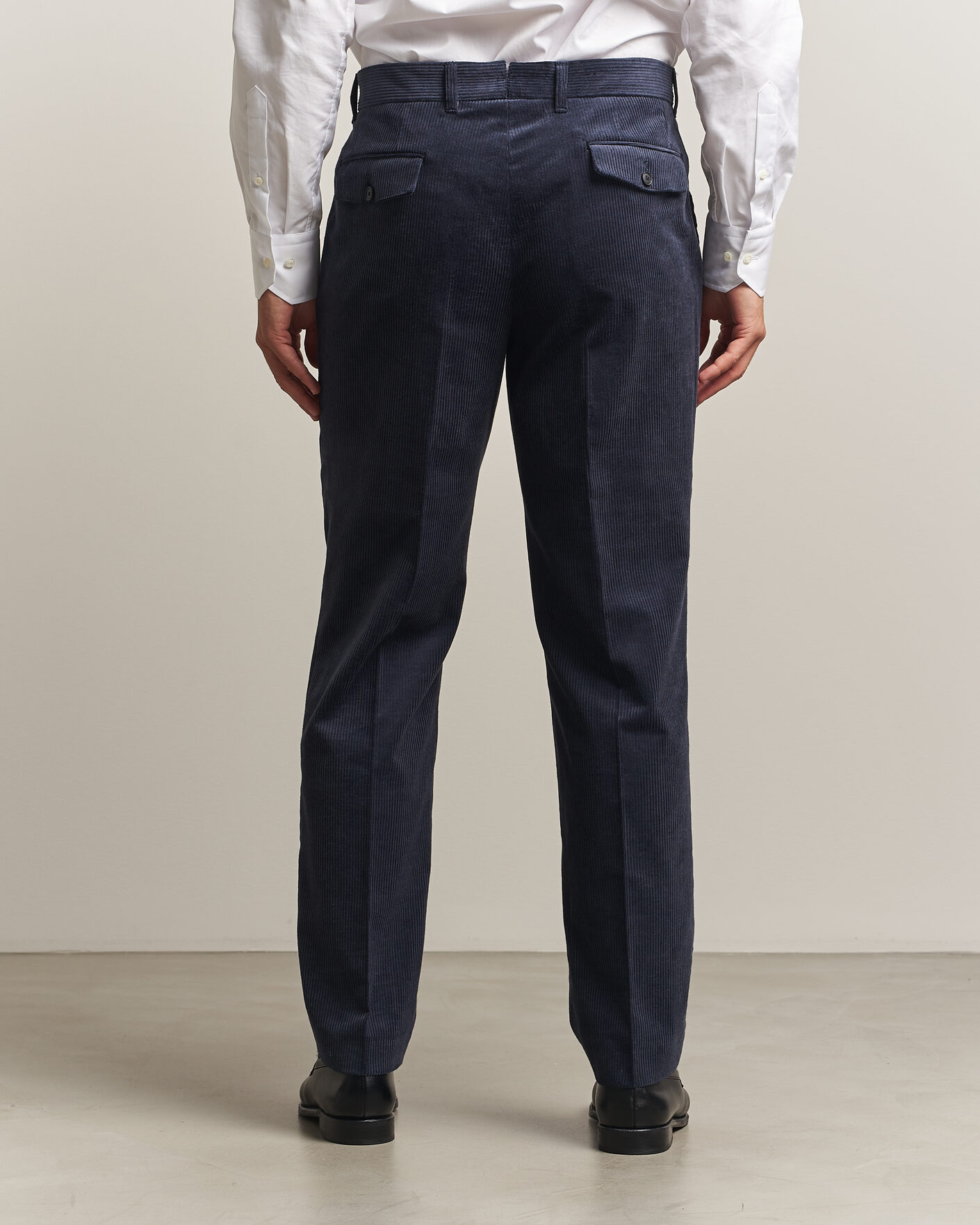 Homme | Pantalons | BOSS BLACK | Perino Corduroy Suit Trousers Open Blue