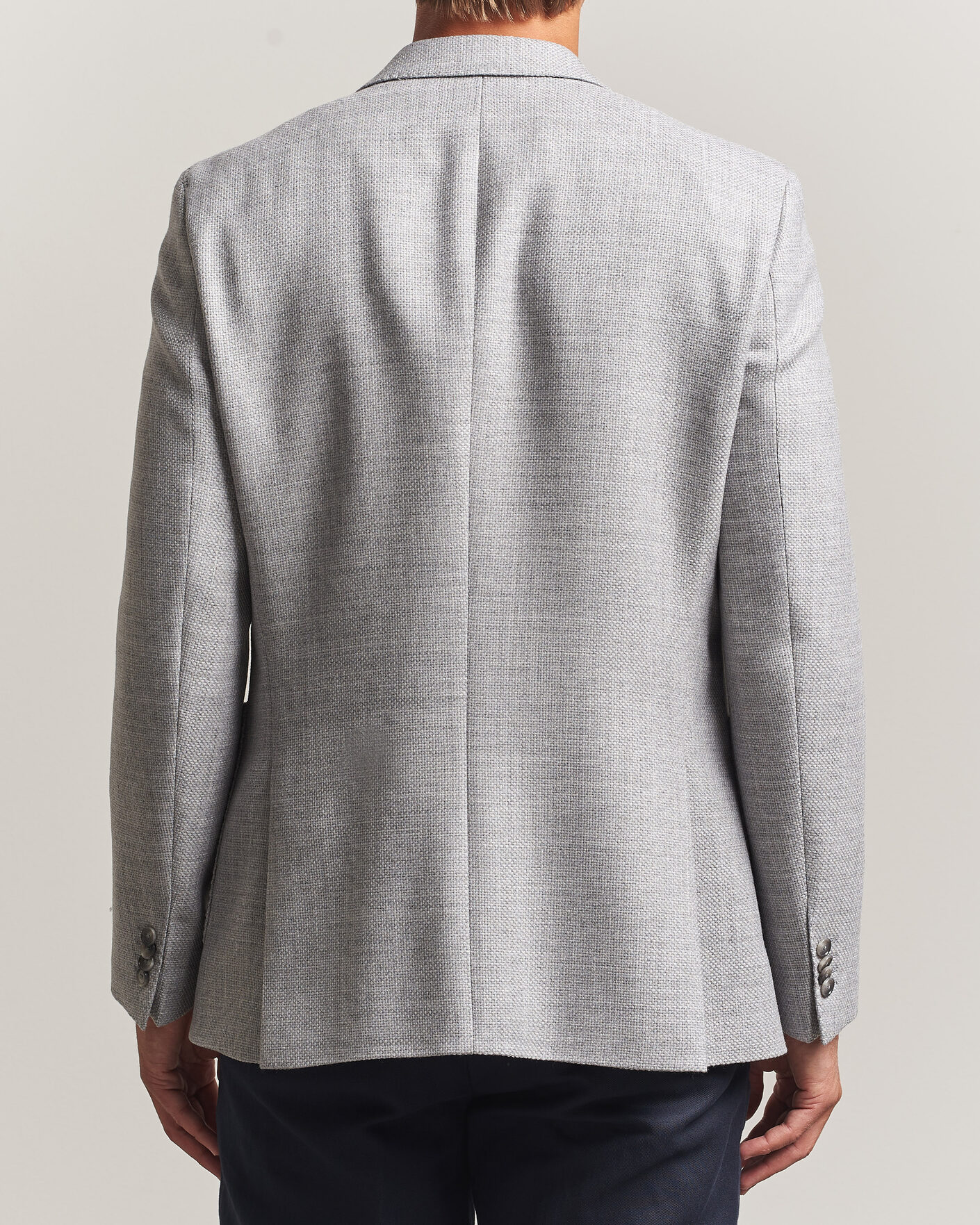 Homme | Blazers | BOSS BLACK | Hutson Wool Patch Pocket Blazer Light Grey