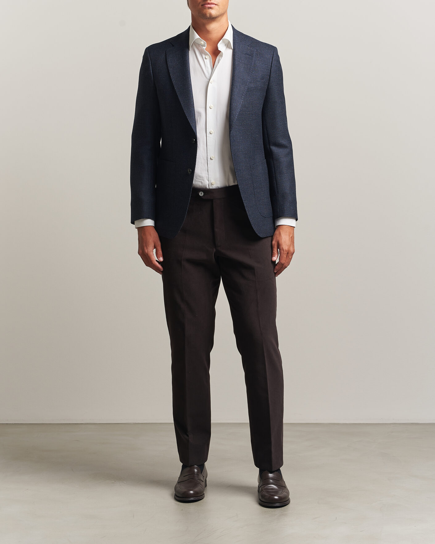 Homme | Blazers | BOSS BLACK | Hutson Wool Patch Pocket Blazer Dark Blue