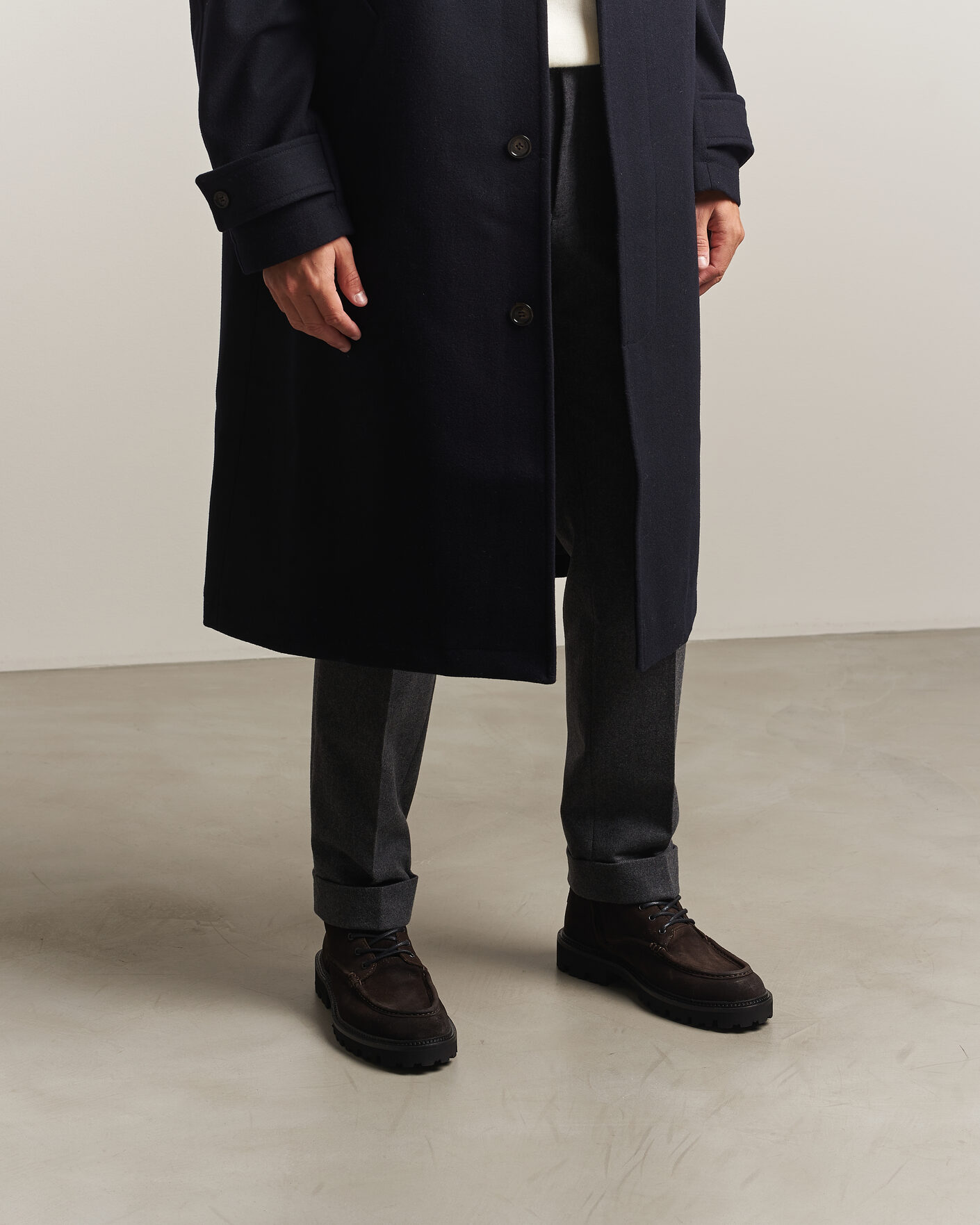 Homme | Bottes | BOSS BLACK | Julio Suede Boot Dark Brown