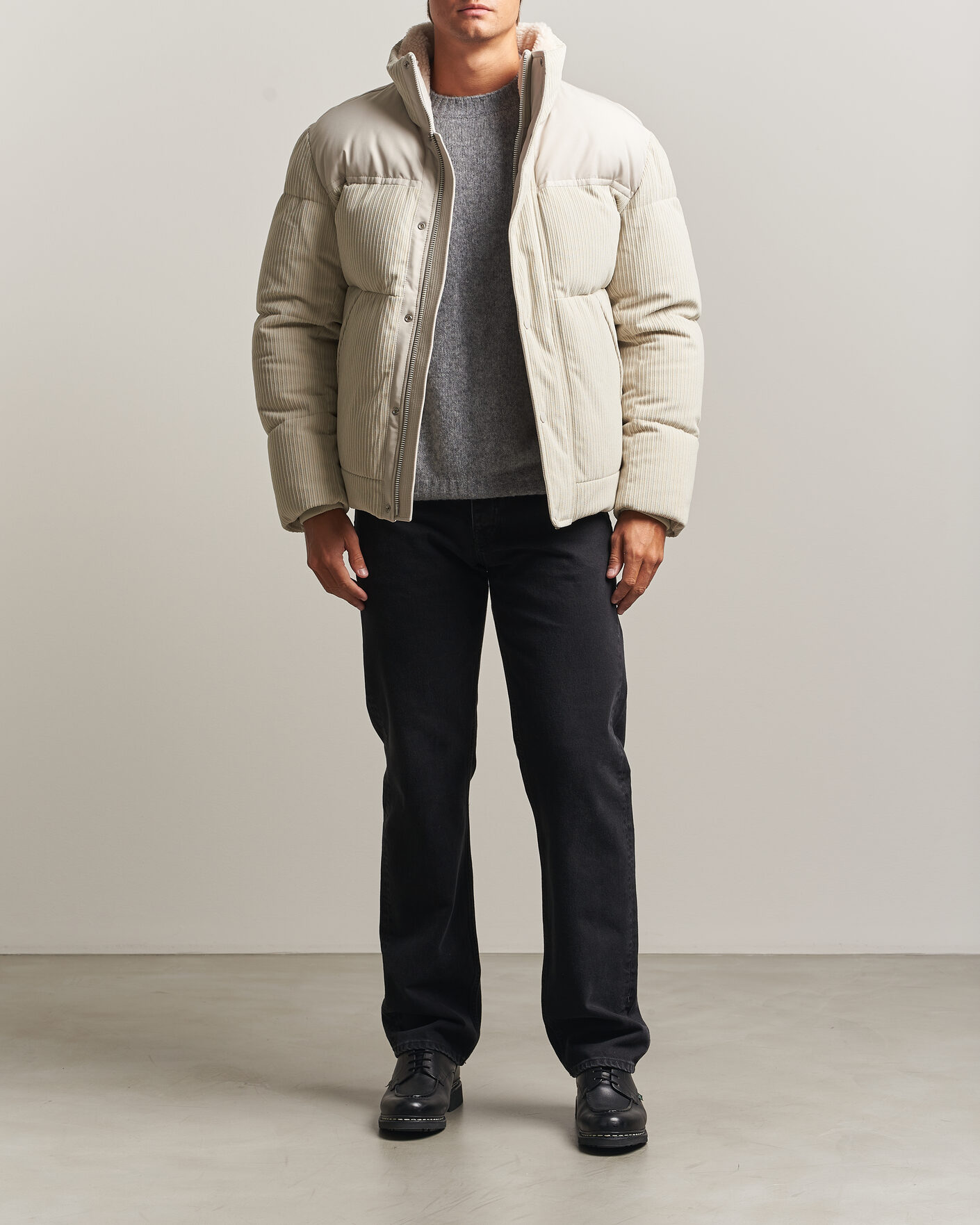 Homme | Manteaux Et Vestes | BOSS ORANGE | Ocord Corduroy Jacket Light Beige