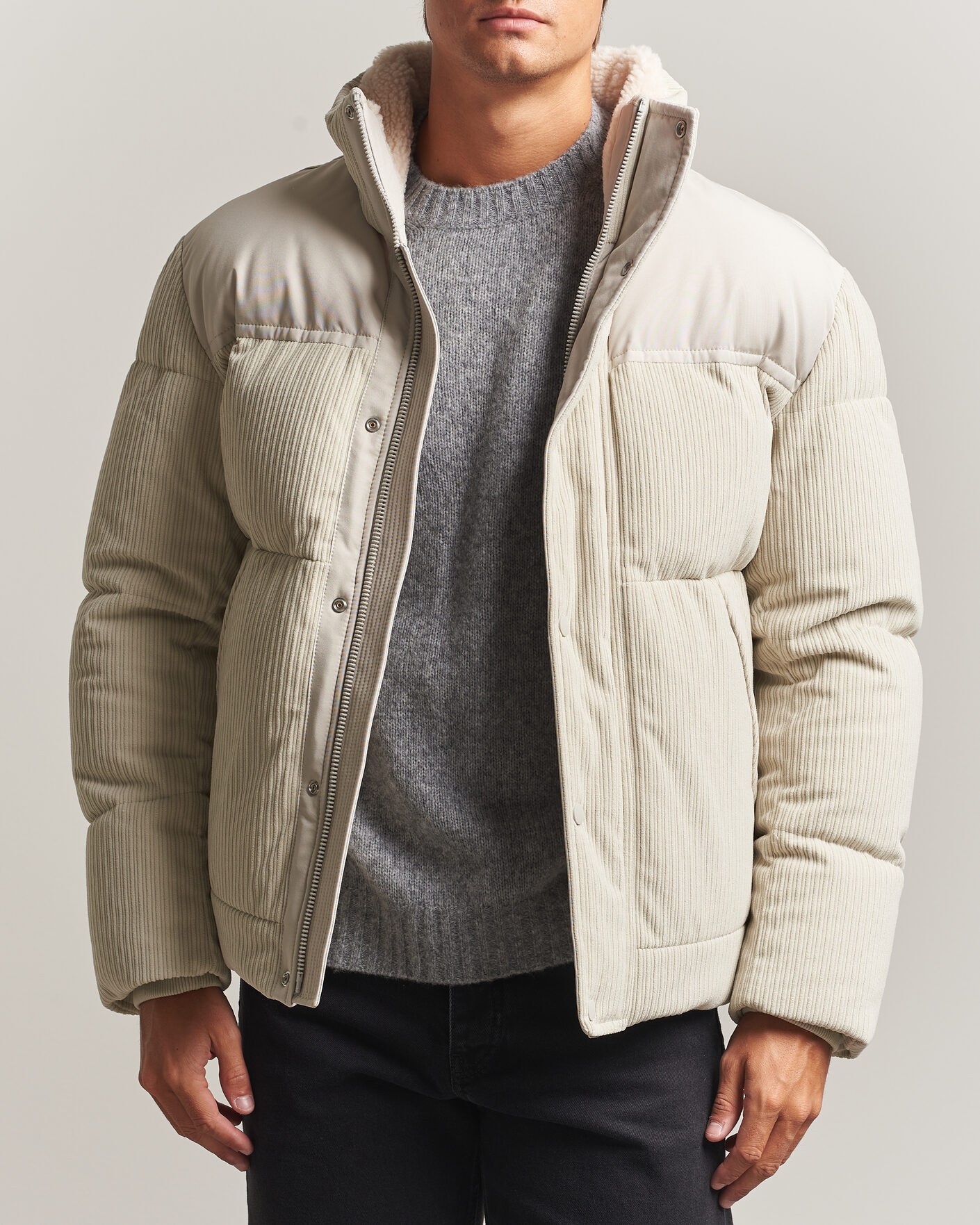 Homme | Manteaux Et Vestes | BOSS ORANGE | Ocord Corduroy Jacket Light Beige